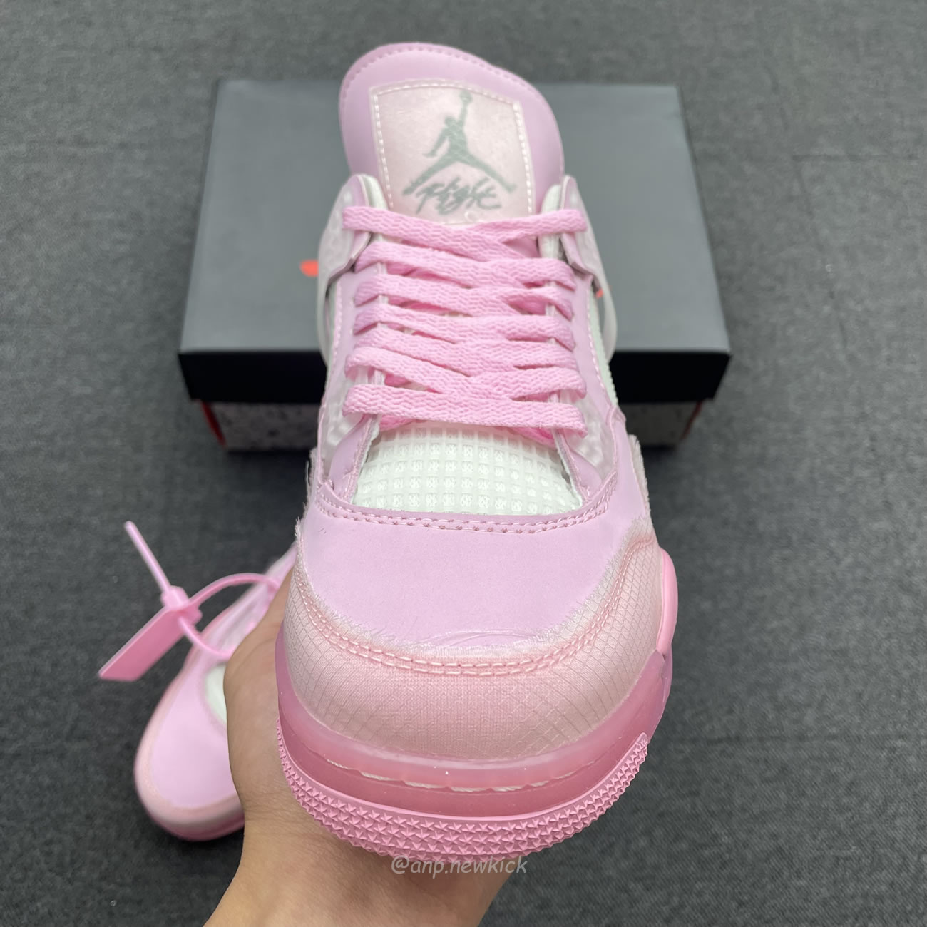 Air Jordan 4 Retro Off Pink Sail Womens Cv9388 105 (7) - www.newkick.vip