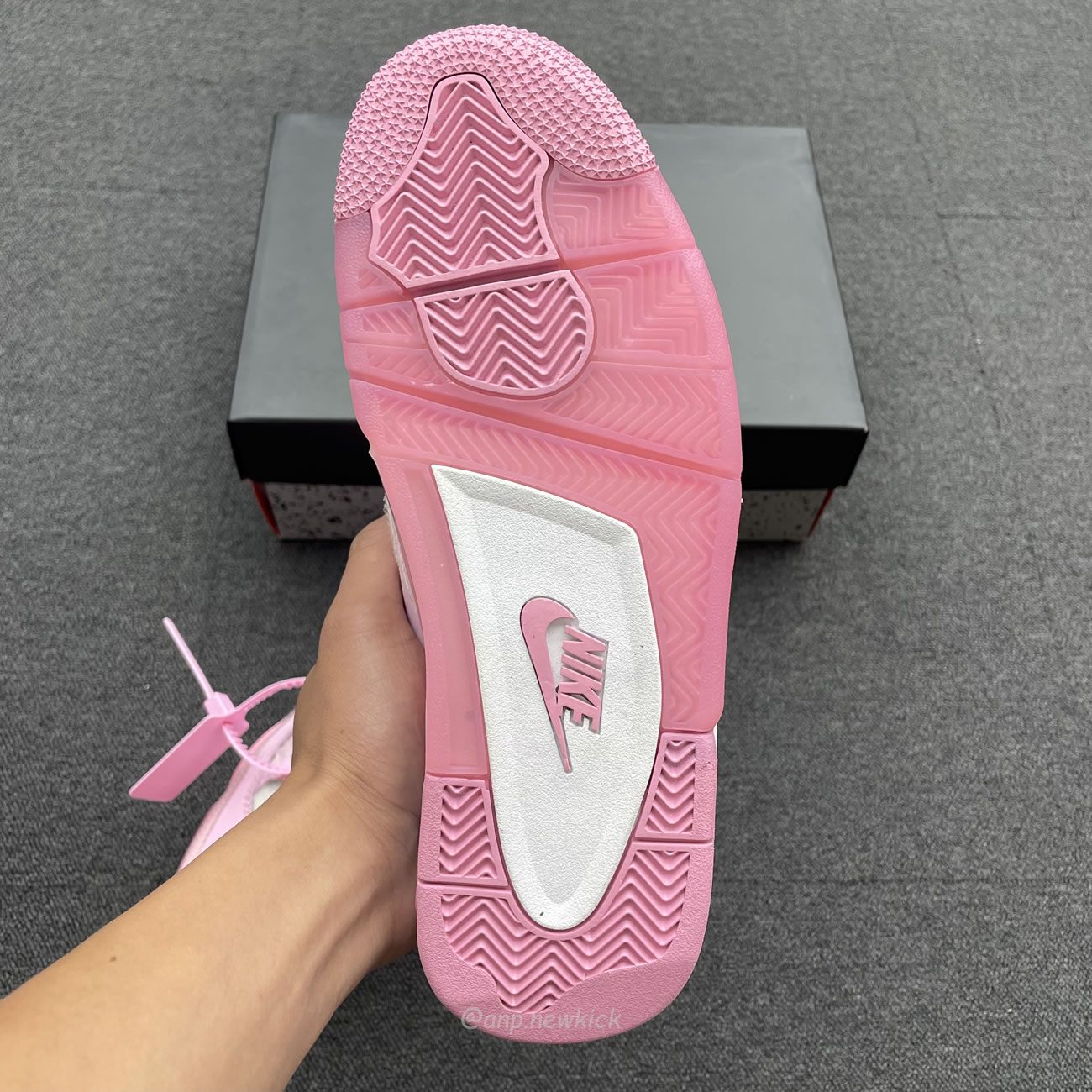 Air Jordan 4 Retro Off Pink Sail Womens Cv9388 105 (9) - www.newkick.vip