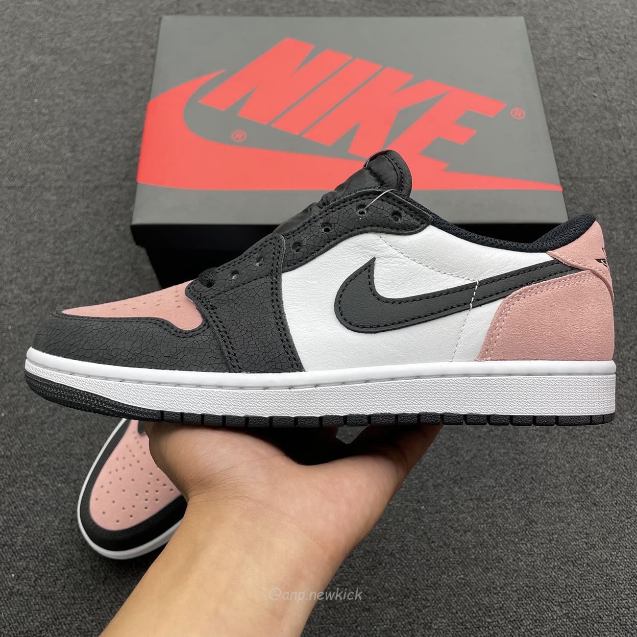 Air Jordan 1 Low Og Bleached Coral Cz0790 061 (9) - www.newkick.vip