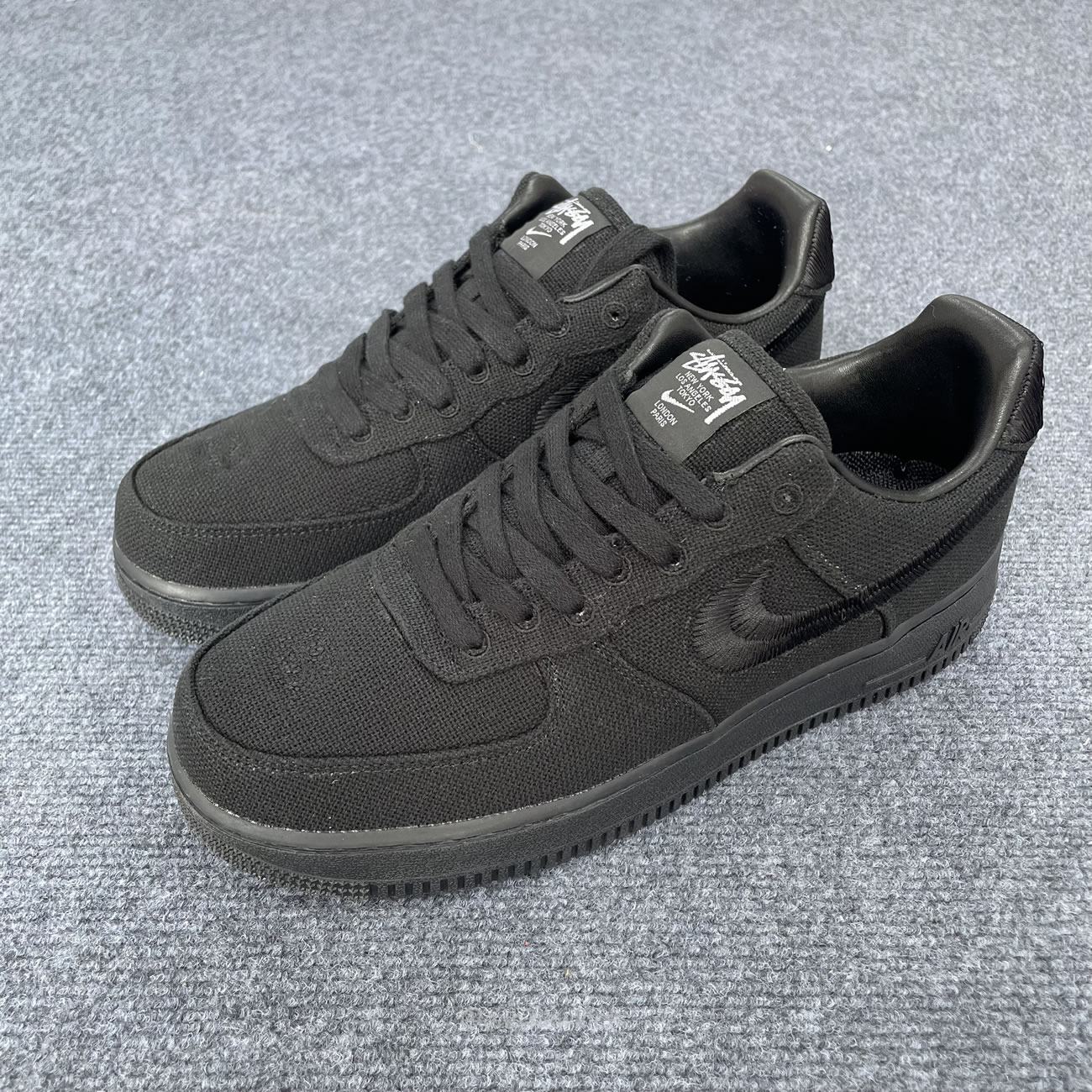 Nike Air Force 1 Low Stussy Black Cz9084 001 (3) - www.newkick.vip