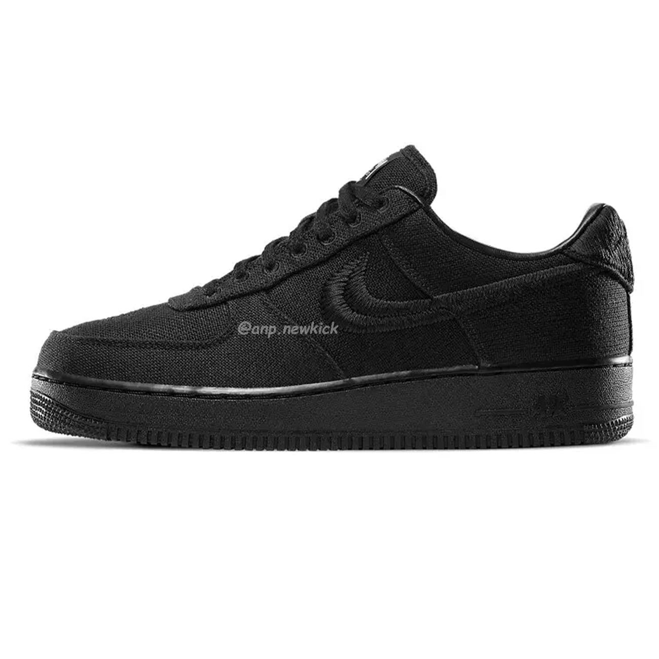 Nike Air Force 1 Low Stussy Black Cz9084 001 (1) - www.newkick.vip