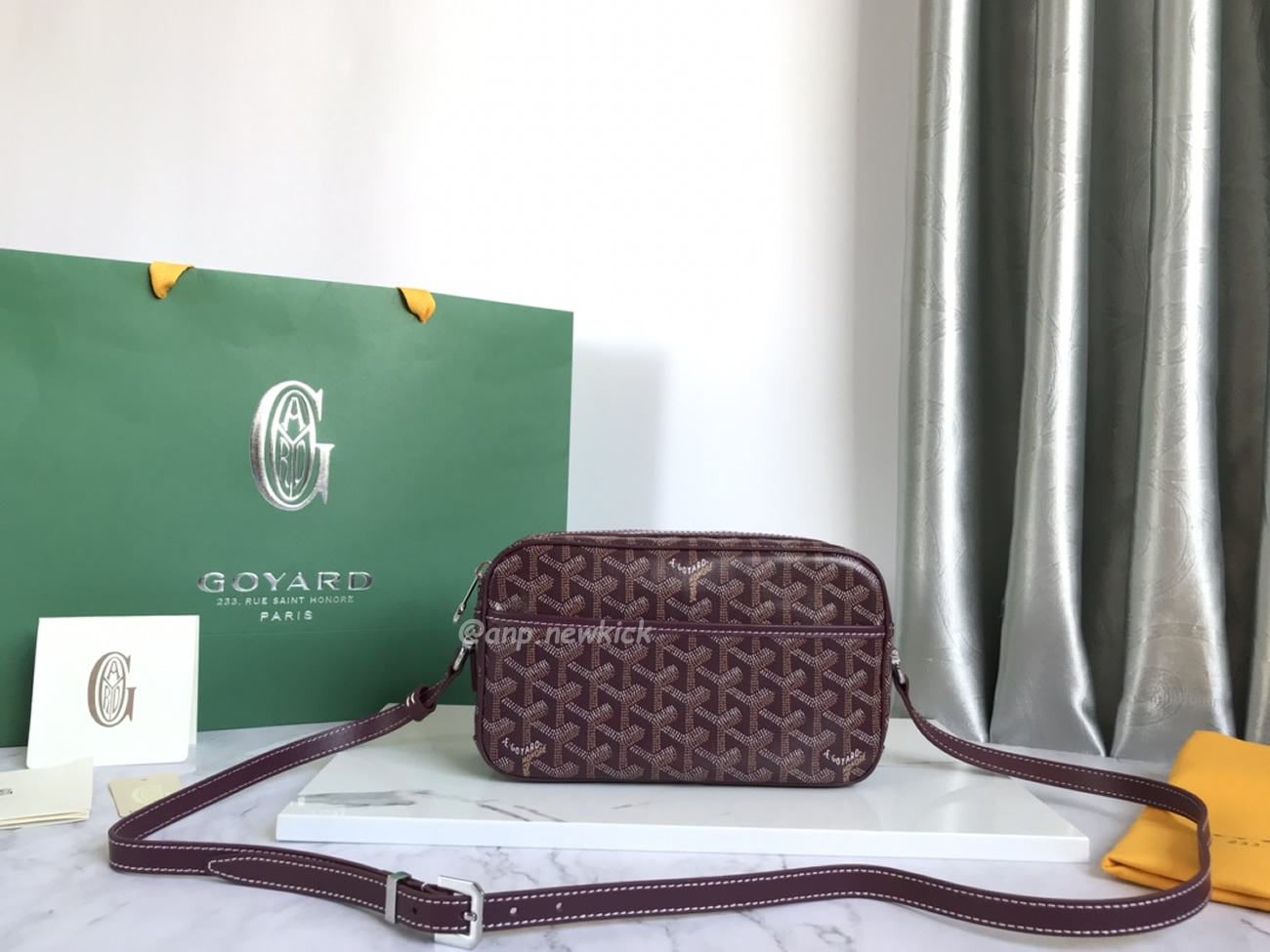 Goyard Cap Vert Camera Bag 13 Cm X 6.5 Cm X 22 Cm (15) - www.newkick.vip Goyard Cap Vert Camera Bag 13 Cm X 6.5 Cm X 22 Cm (15) - www.newkick.vip