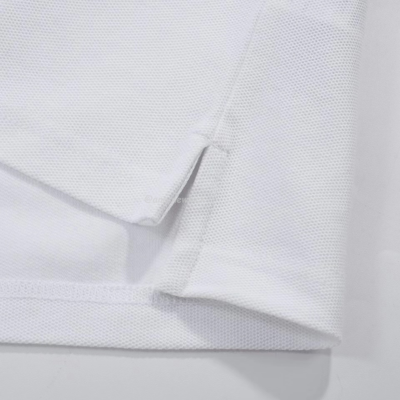 Burberry Polo Shirt Checkered White Black (2) - www.newkick.vip