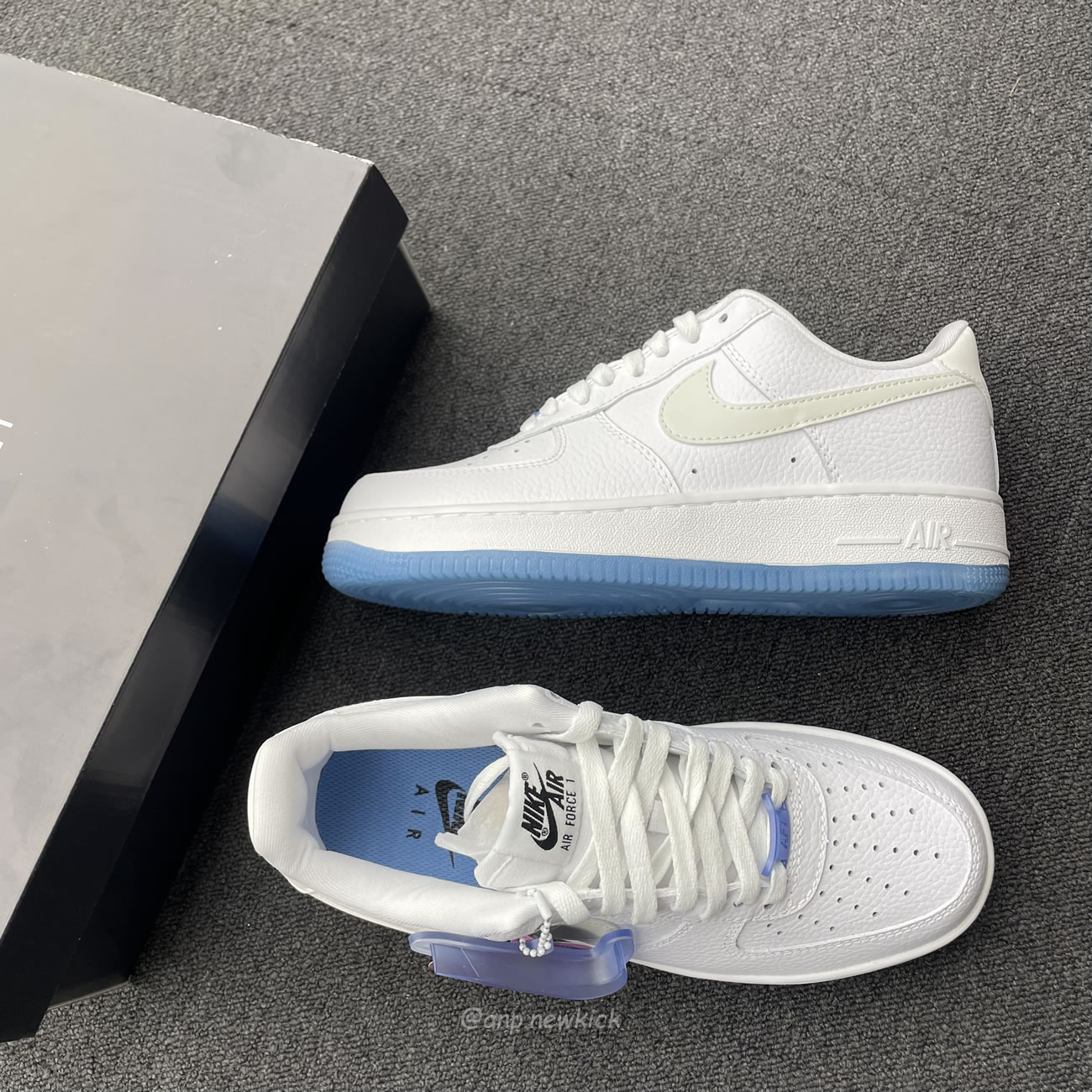 Nike Air Force 1 Low Uv Reactive Swoosh (womens) Da8301 101 (4) - www.newkick.vip