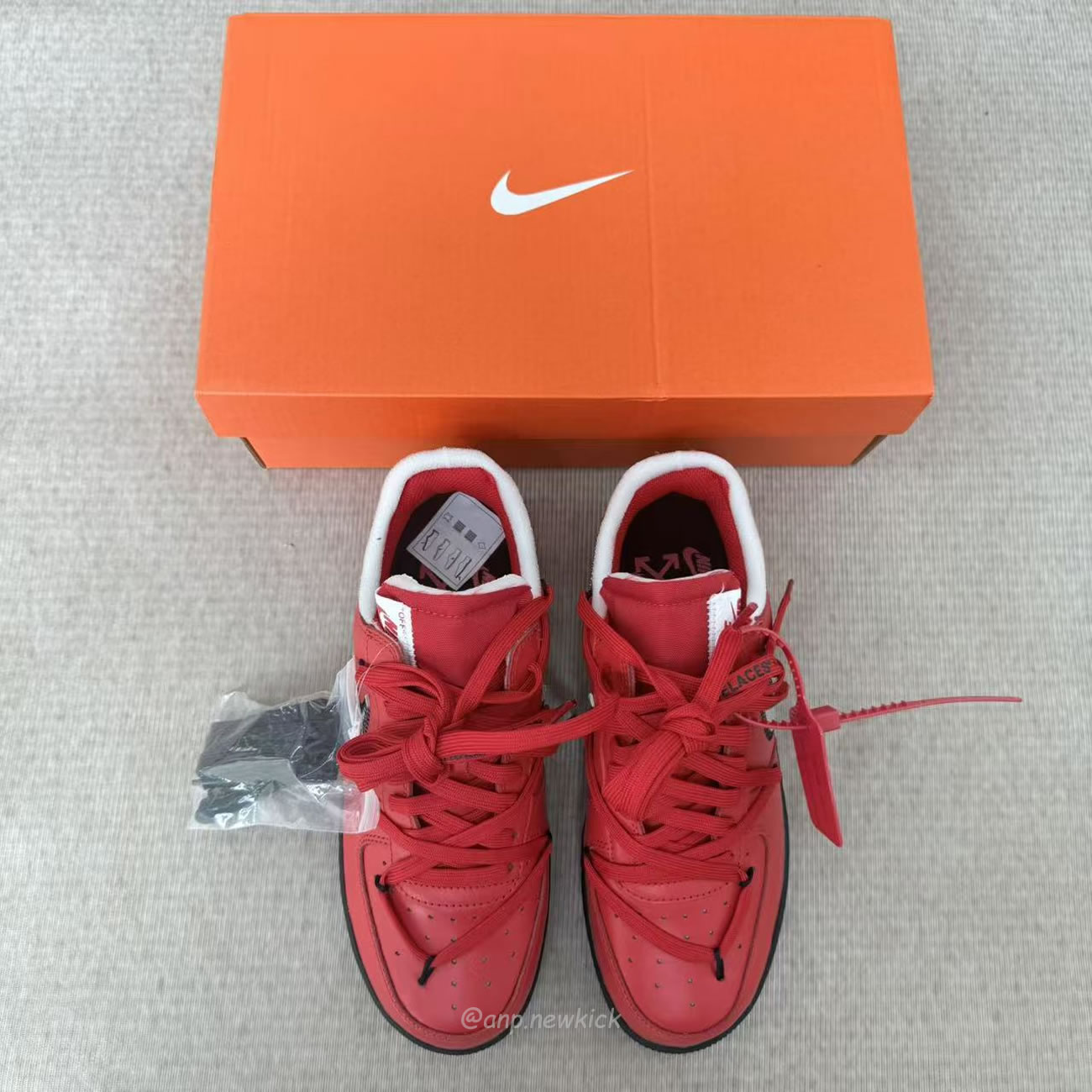 Nike Air Force 1 Low X Off White University Red Dd1876 600 (3) - www.newkick.vip