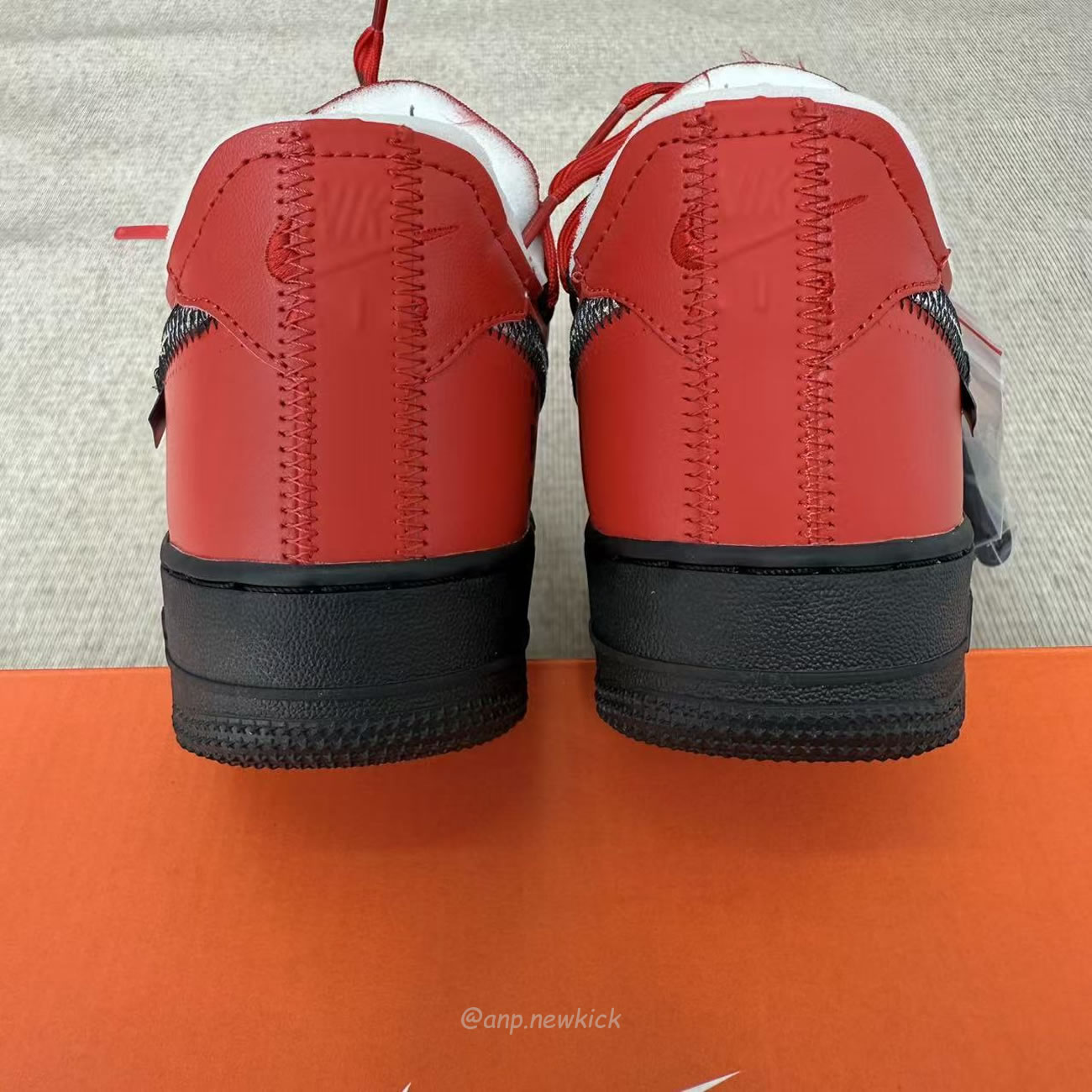 Nike Air Force 1 Low X Off White University Red Dd1876 600 (8) - www.newkick.vip