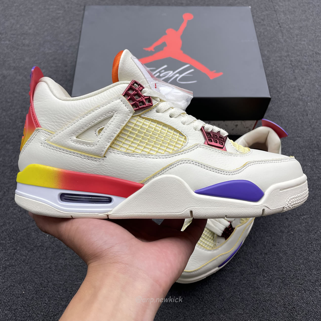 Air Jordan 4 Retro X J Balvin Multi Color Dh6927 901 (2) - www.newkick.vip