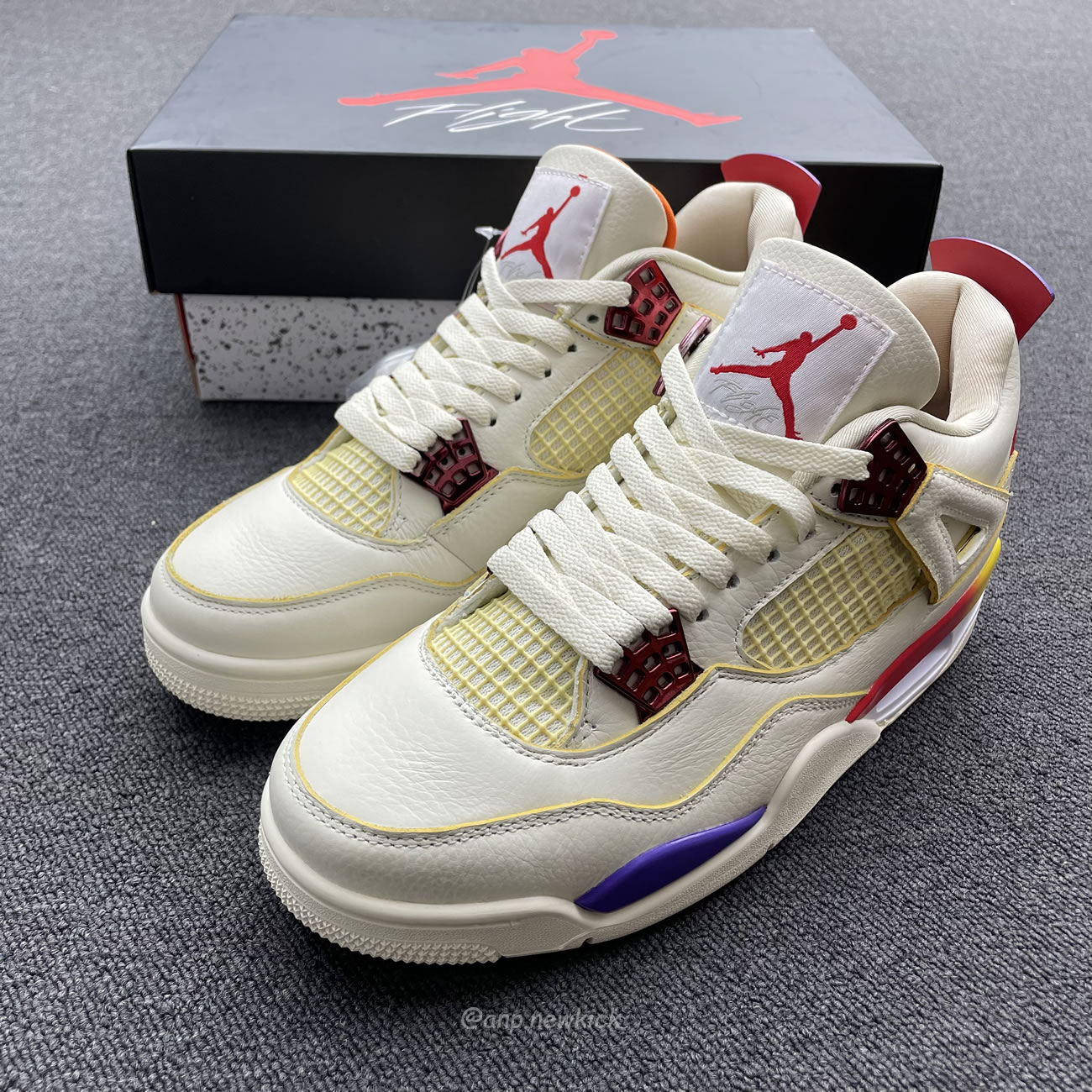 Air Jordan 4 Retro X J Balvin Multi Color Dh6927 901 (5) - www.newkick.vip