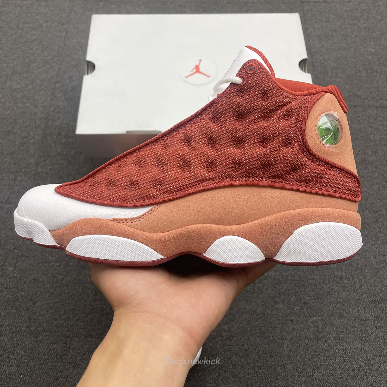 Air Jordan 13 Retro Dune Red Terra Blush Dj5982 601 (3) - www.newkick.vip