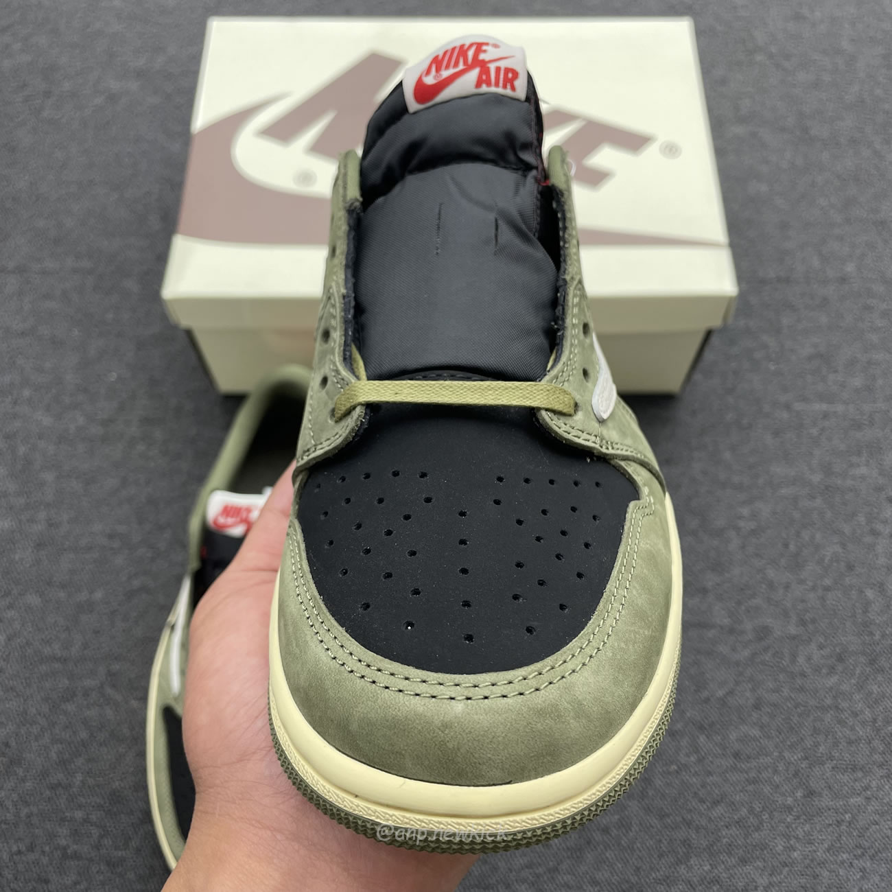 Travis Scott X Nike Air Jordan 1 Retro Low Og Sp Black Olive Dm7866 002 (13) - www.newkick.vip Travis Scott X Nike Air Jordan 1 Retro Low Og Sp Black Olive Dm7866 002 (13) - www.newkick.vip