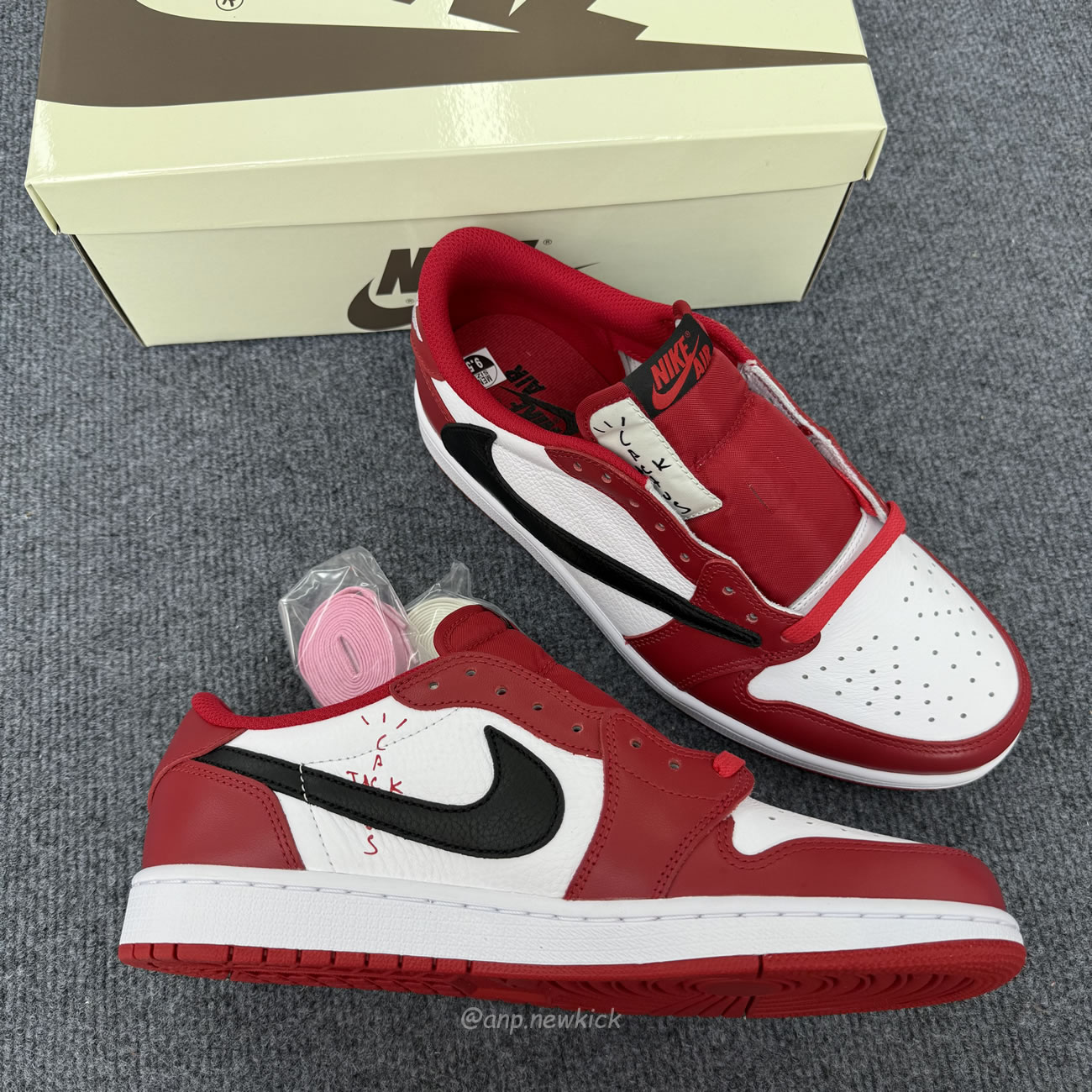 Air Jordan 1 Retro Low Og Sp Travis Scott Red Dm7866 101 (4) - www.newkick.vip
