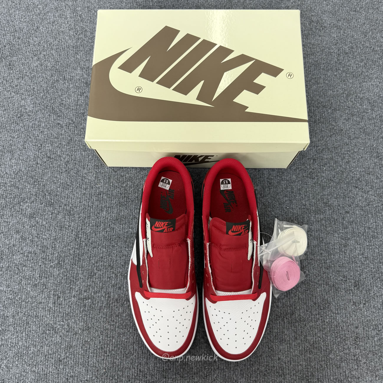 Air Jordan 1 Retro Low Og Sp Travis Scott Red Dm7866 101 (5) - www.newkick.vip