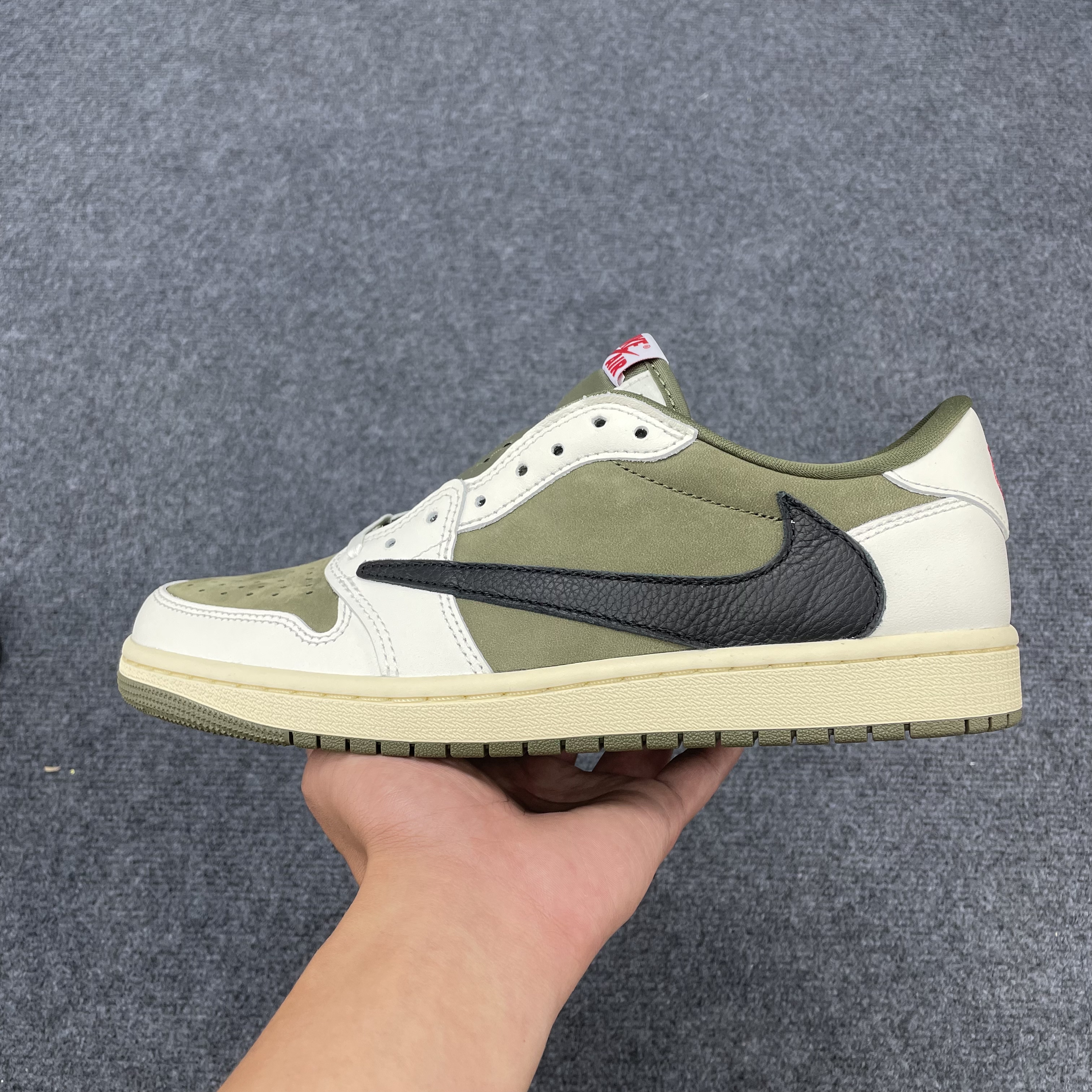 Travis Scott X Air Jordan 1 Low Og Sp Medium Olive Dm7866 200 (30) - www.newkick.vip