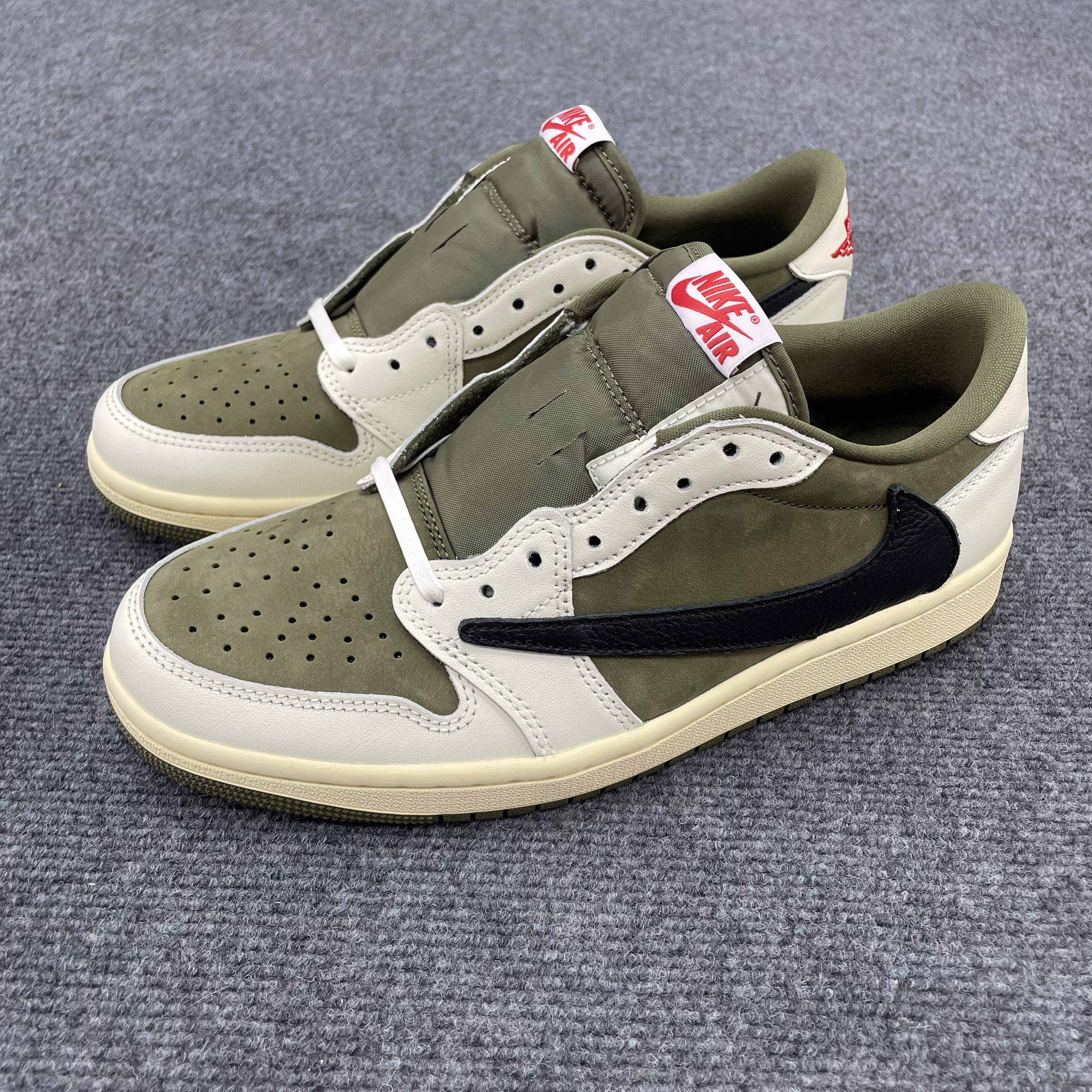 Travis Scott X Air Jordan 1 Low Og Sp Medium Olive Dm7866 200 (33) - www.newkick.vip