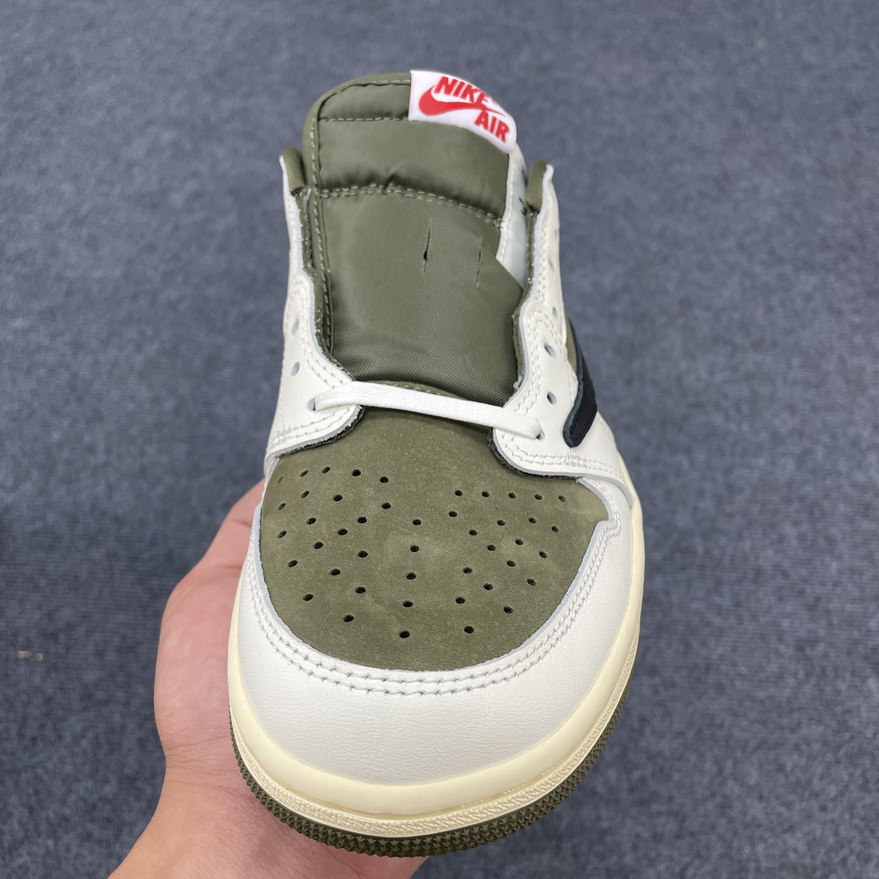 Travis Scott X Air Jordan 1 Low Og Sp Medium Olive Dm7866 200 (35) - www.newkick.vip
