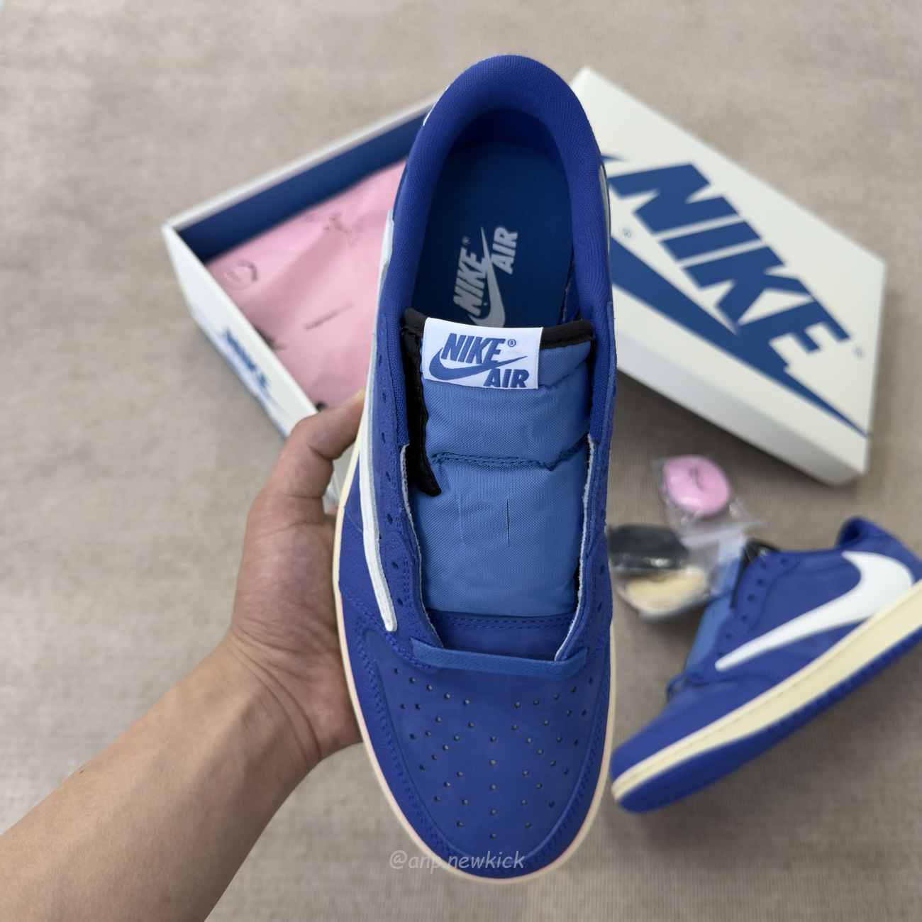 Air Jordan 1 Retro Low Og Sp Travis Scott X Fragment Blue Dm7866 400 (11) - www.newkick.vip