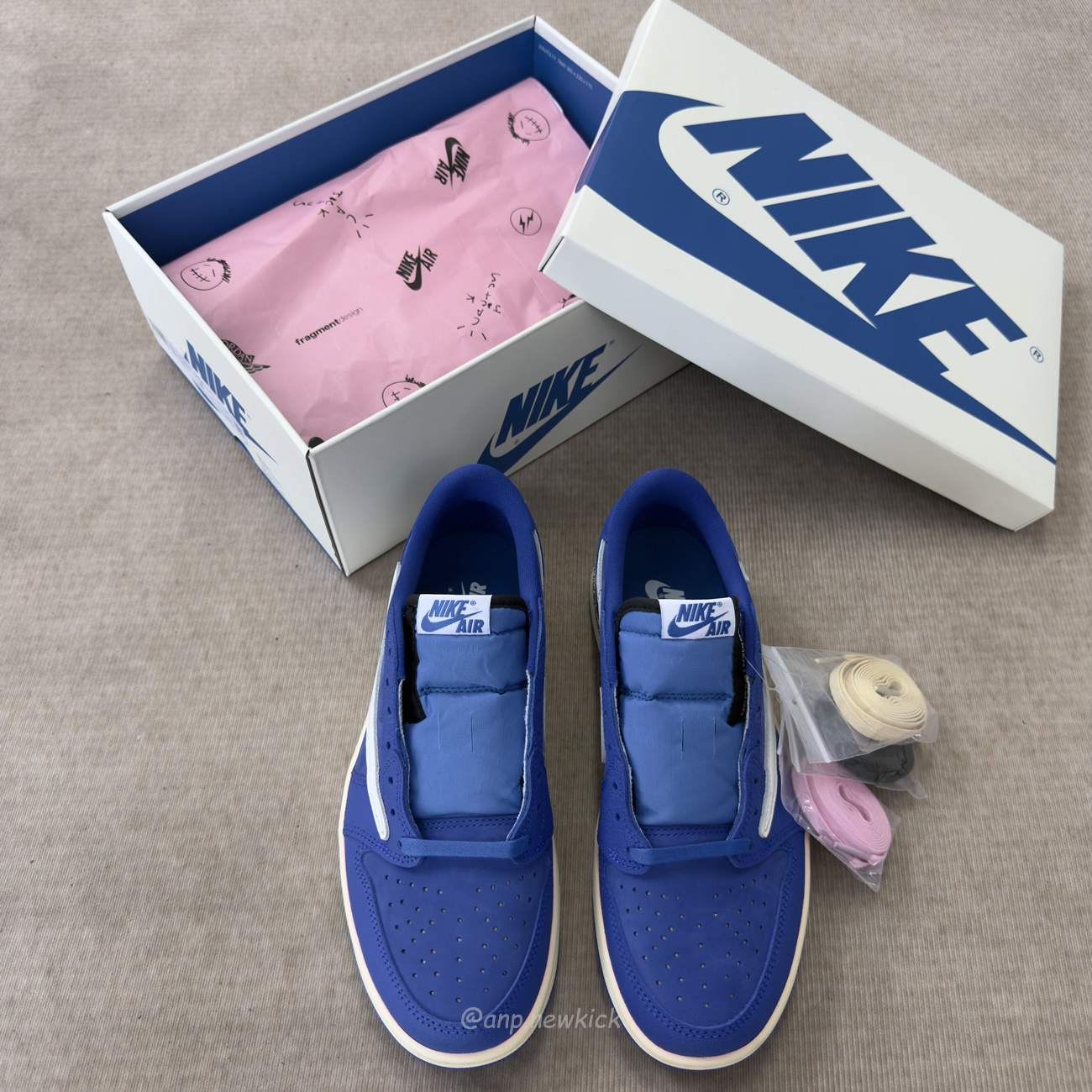 Air Jordan 1 Retro Low Og Sp Travis Scott X Fragment Blue Dm7866 400 (3) - www.newkick.vip