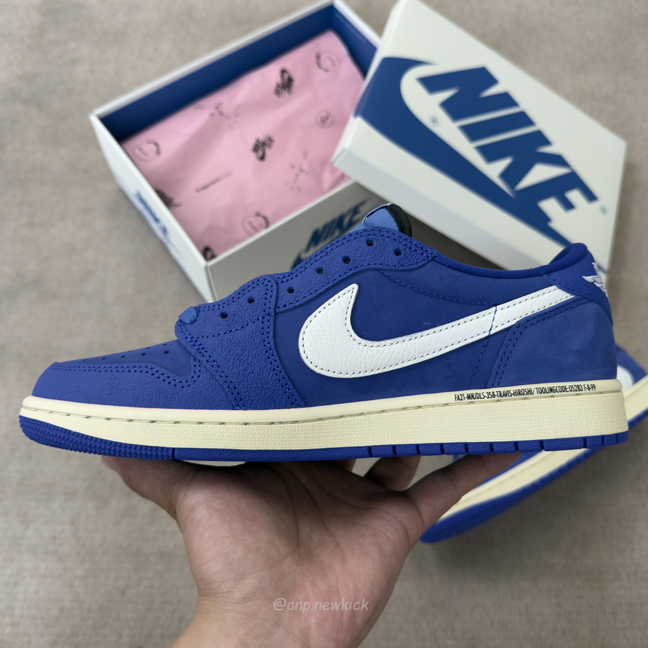 Air Jordan 1 Retro Low Og Sp Travis Scott X Fragment Blue Dm7866 400 (5) - www.newkick.vip