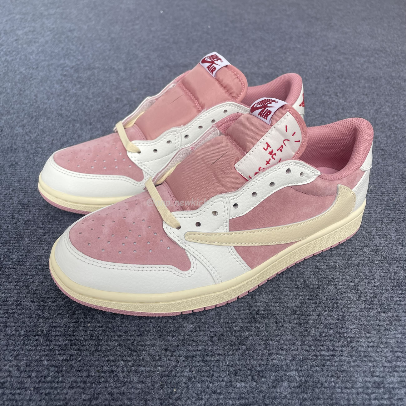 Air Jordan 1 Retro Low Og Sp Travis Scott Sail Shy Pink Dm7866 106 (12) - www.newkick.vip