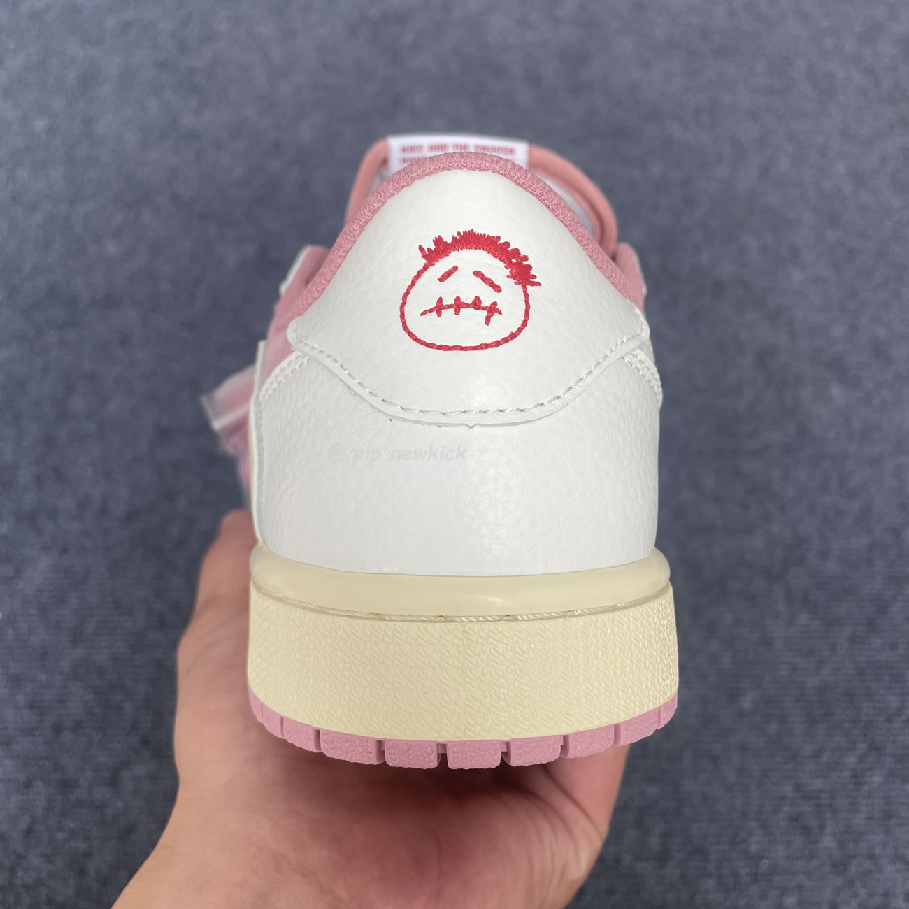 Air Jordan 1 Retro Low Og Sp Travis Scott Sail Shy Pink Dm7866 106 (13) - www.newkick.vip