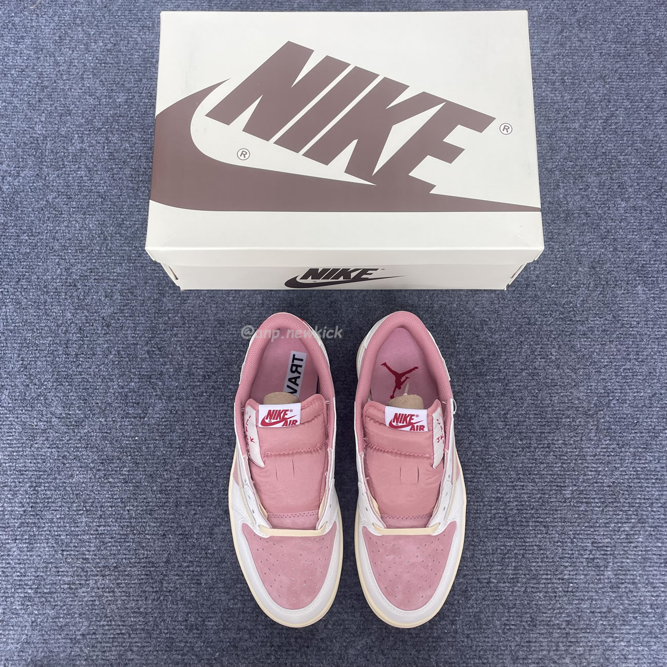 Air Jordan 1 Retro Low Og Sp Travis Scott Sail Shy Pink Dm7866 106 (7) - www.newkick.vip