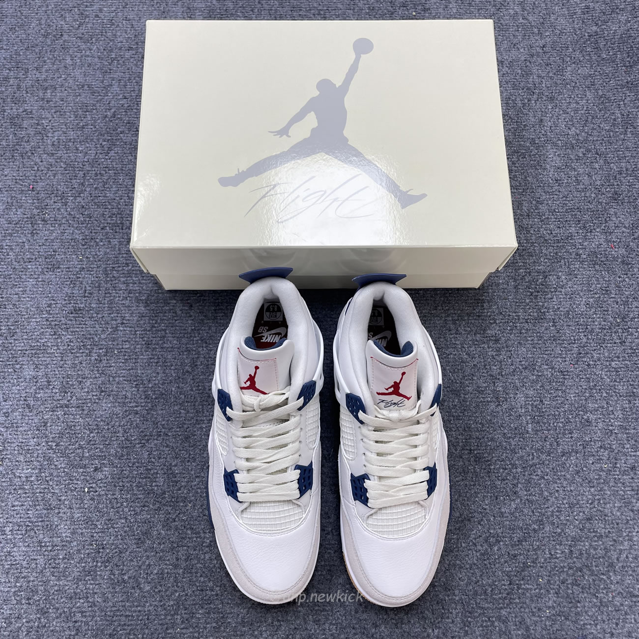 Air Jordan 4 Retro Sb Navy Dr5415 100 (4) - www.newkick.vip