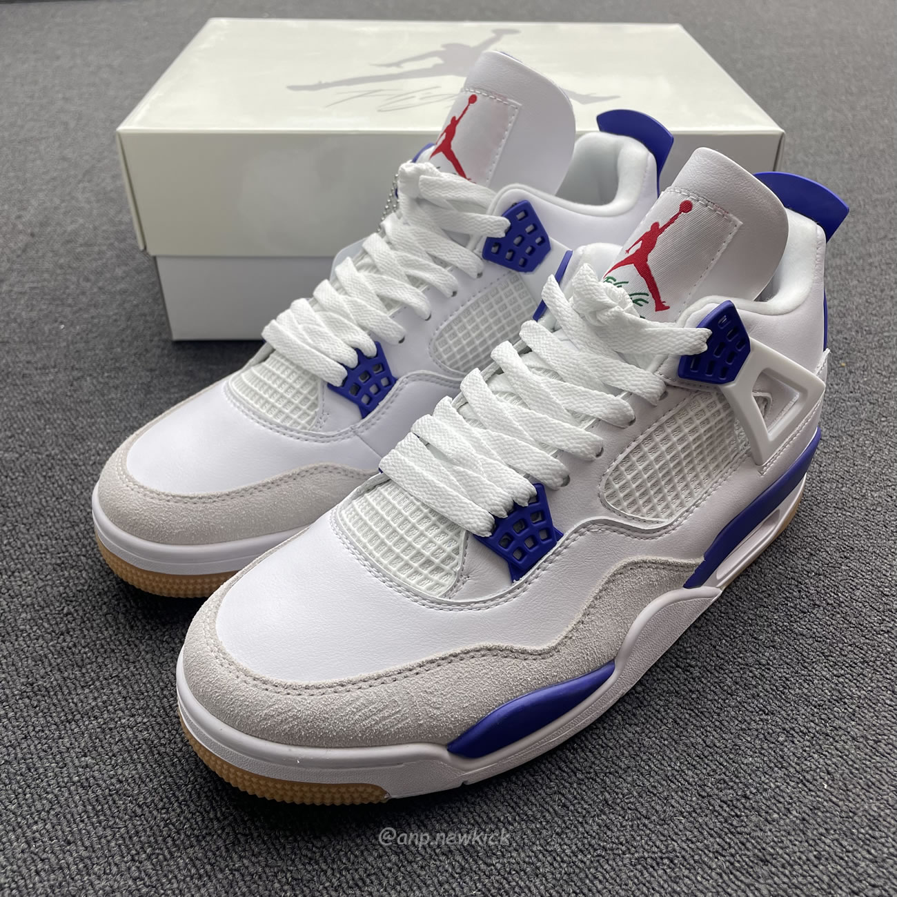 Air Jordan 4 Retro Sb White Blue Dr5415 105 (9) - www.newkick.vip