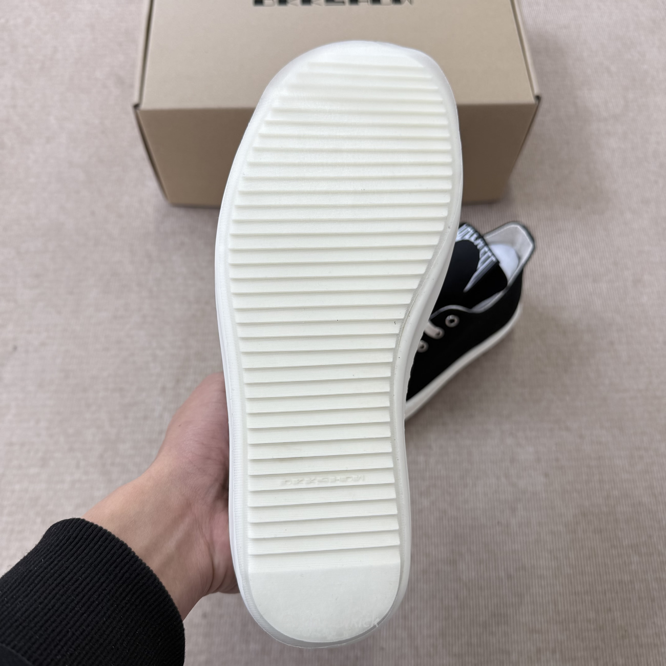 Rick Owens Hollywood Drkshdw Low Black Milk Womens Ds01e3802 Doeh1 911 (7) - www.newkick.vip