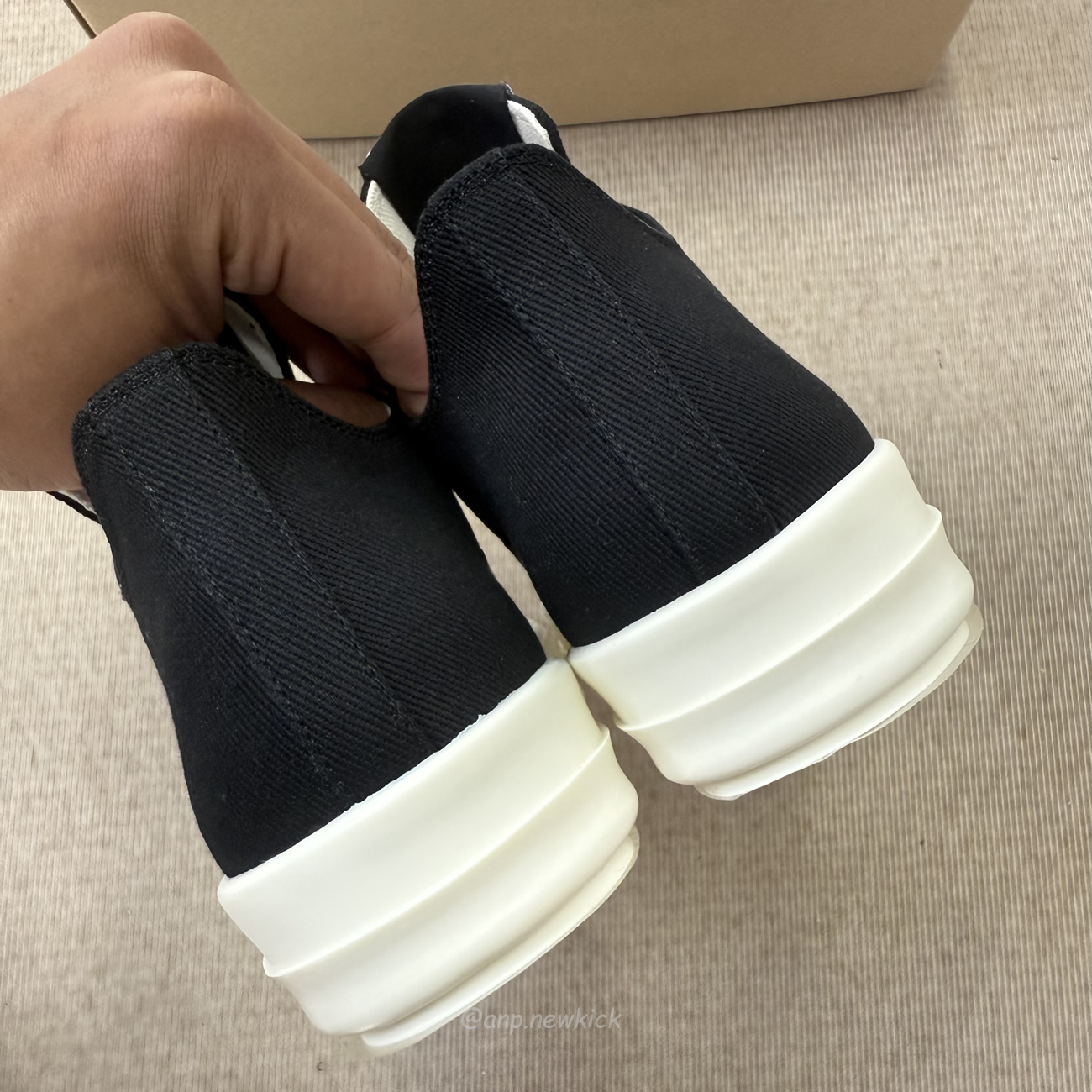 Rick Owens Hollywood Drkshdw Low Black Milk Womens Ds01e3802 Doeh1 911 (8) - www.newkick.vip