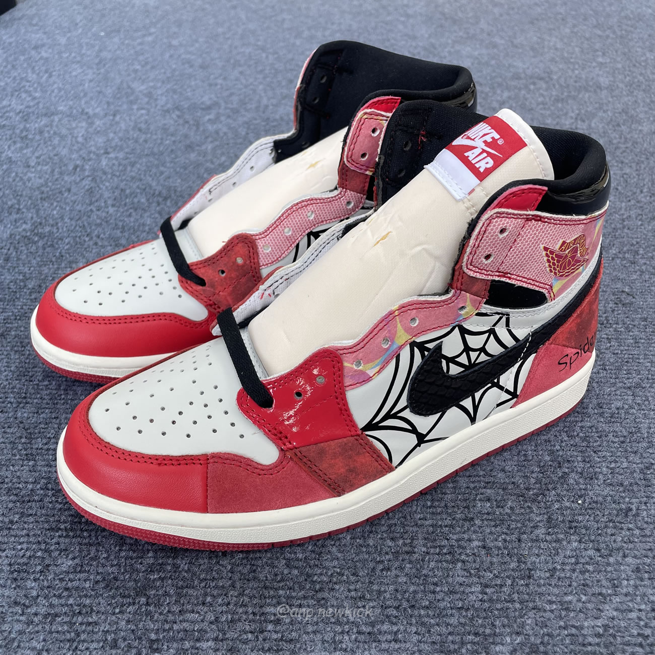 Air Jordan 1 High Og Spider Man Dv1748 601 1 (4) - www.newkick.vip
