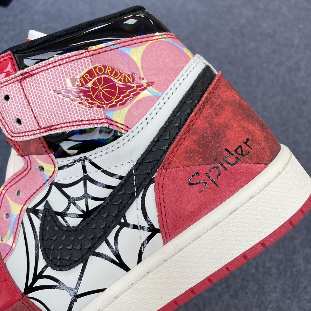 Air Jordan 1 High Og Spider Man Dv1748 601 1 (7) - www.newkick.vip