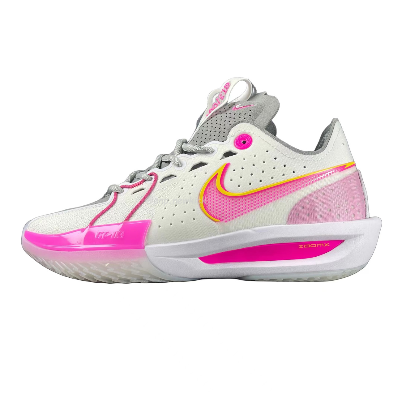Nike Zoom Gt Cut 3 Be True To Her School White Picante Red Vapor Green University Think Pink (7) - www.newkick.vip
