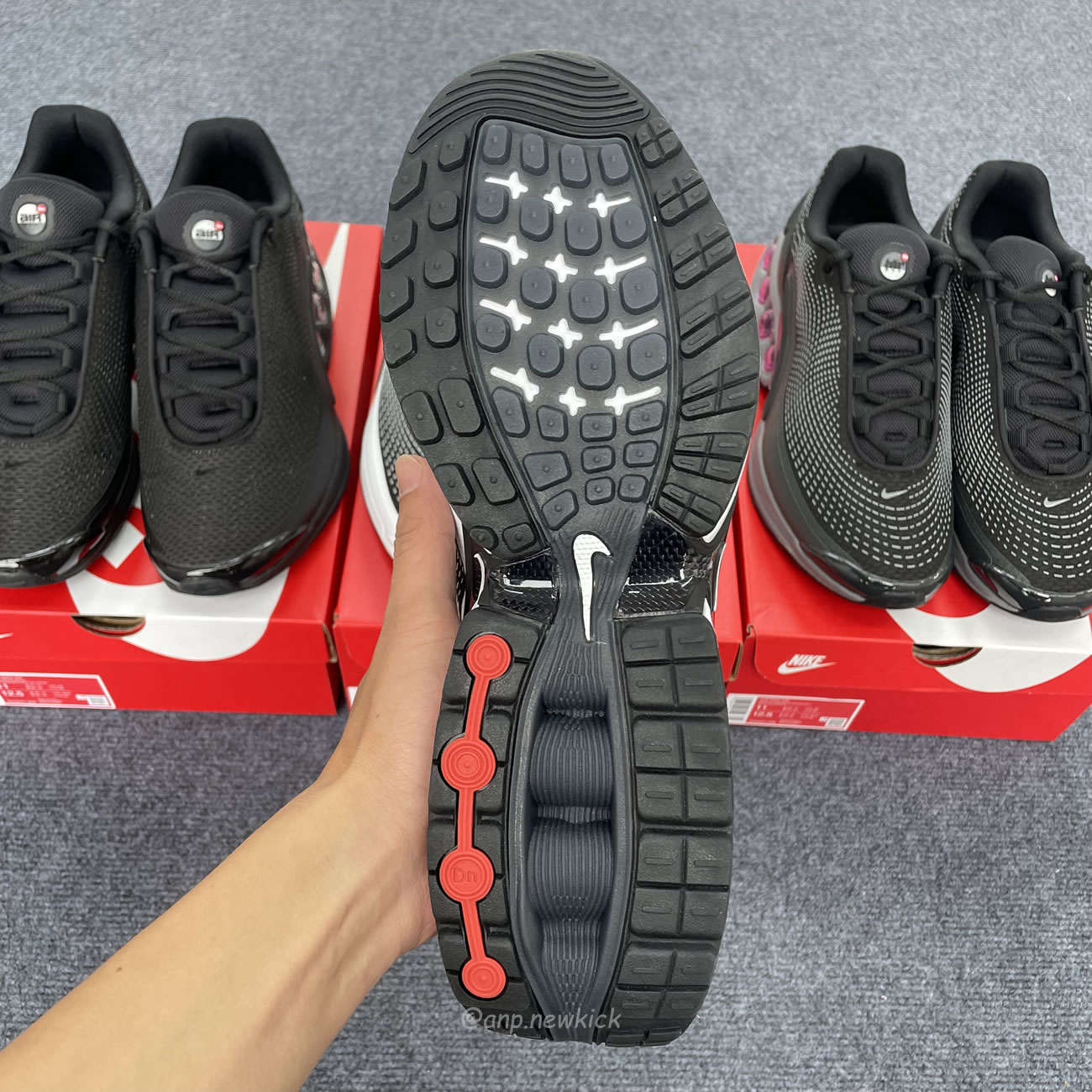 Nike Air Max Dn Black Metallic Grey All Night White Cool Grey (11) - www.newkick.vip