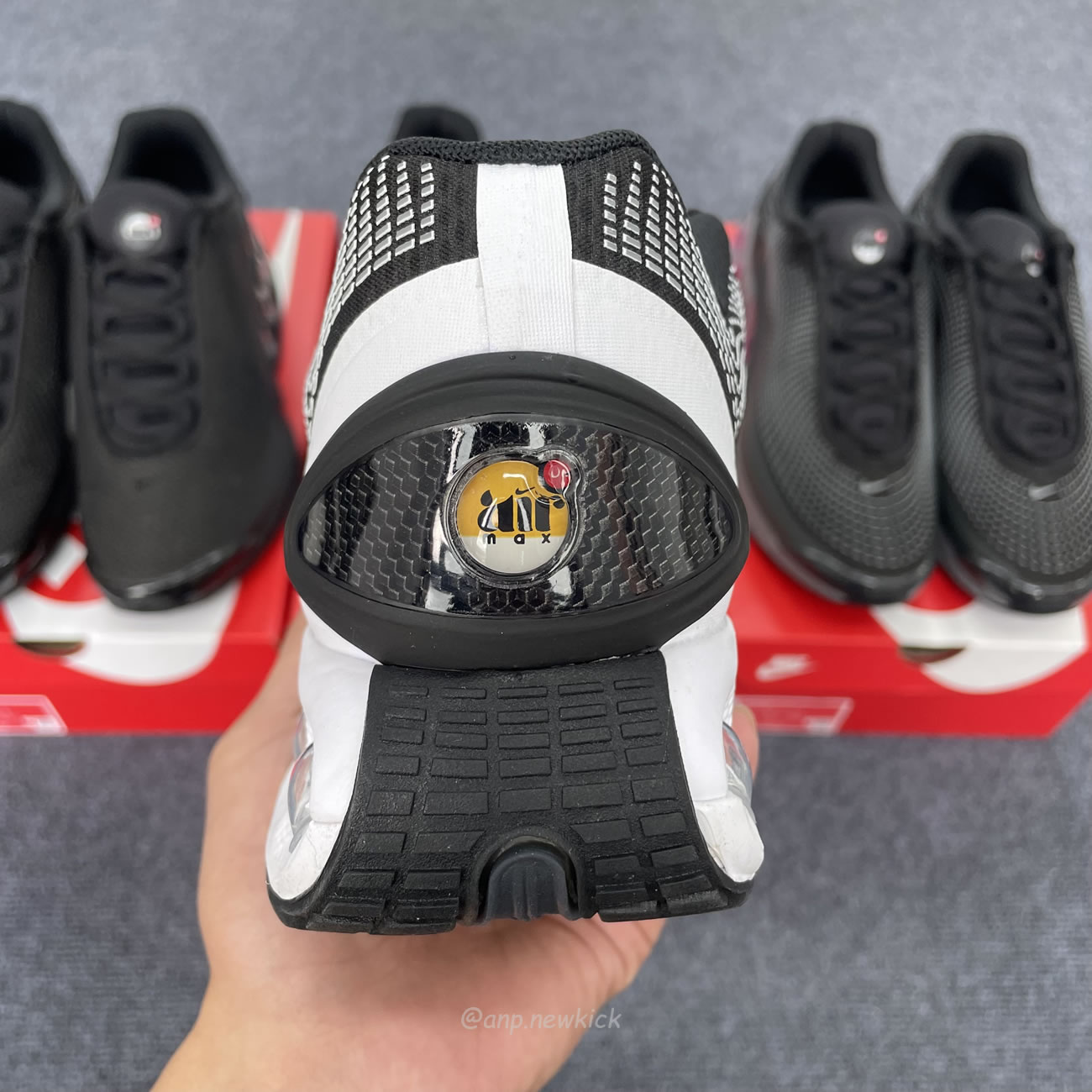 Nike Air Max Dn Black Metallic Grey All Night White Cool Grey (3) - www.newkick.vip