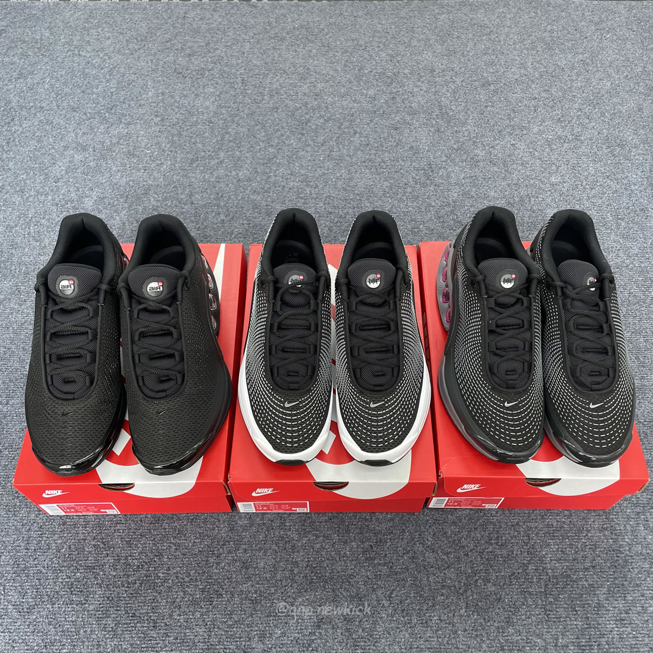 Nike Air Max Dn Black Metallic Grey All Night White Cool Grey (8) - www.newkick.vip