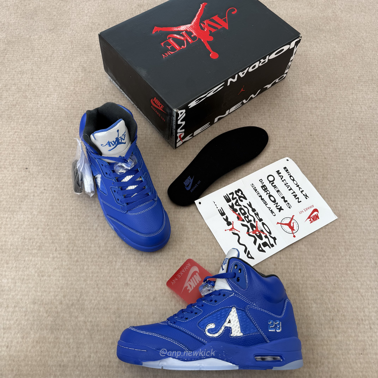 Air Jordan 5 Retro Blue Union Dv4982 400 (2) - www.newkick.vip