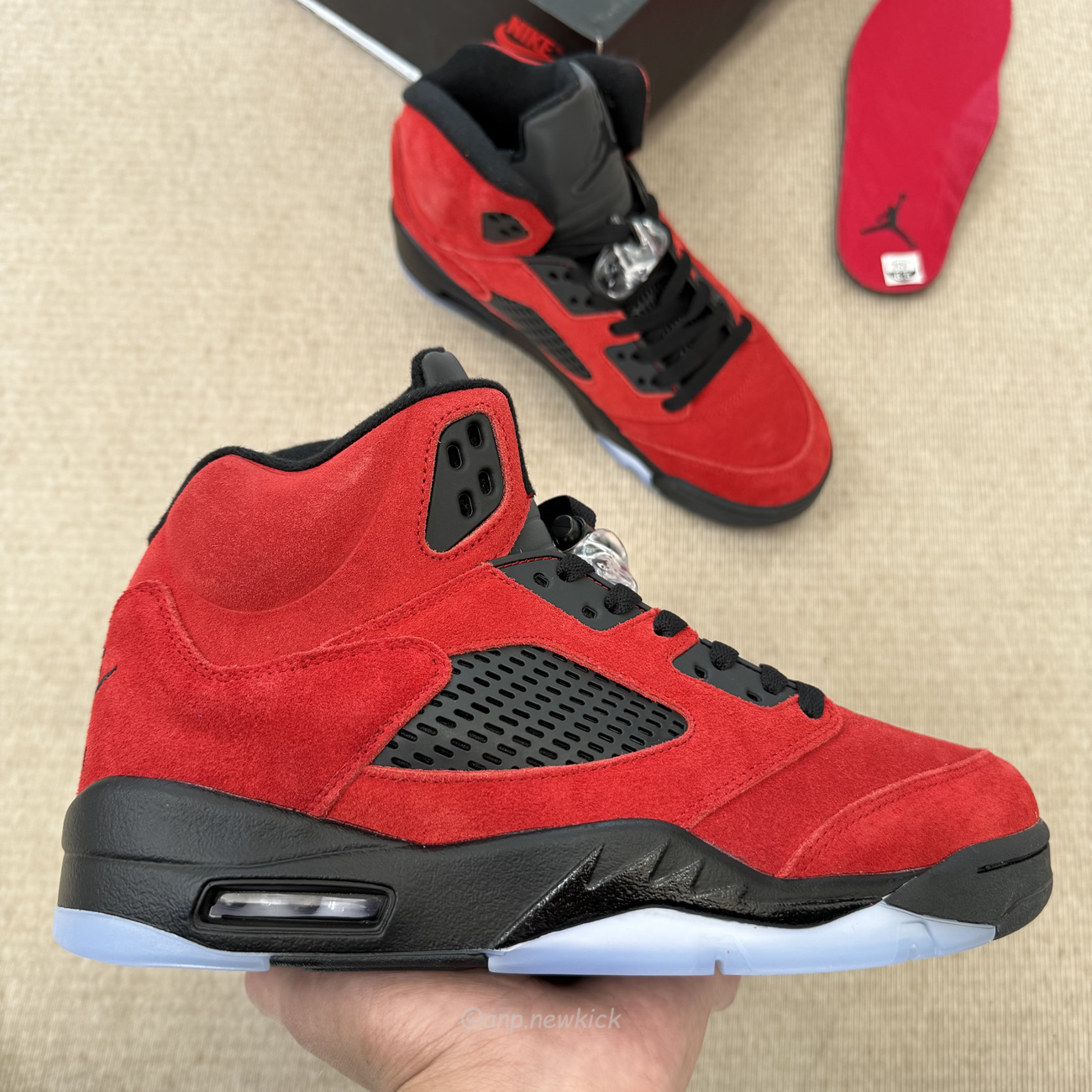 Air Jordan 5 Retro Raging Bull Red Dv4982 600 (2) - www.newkick.vip