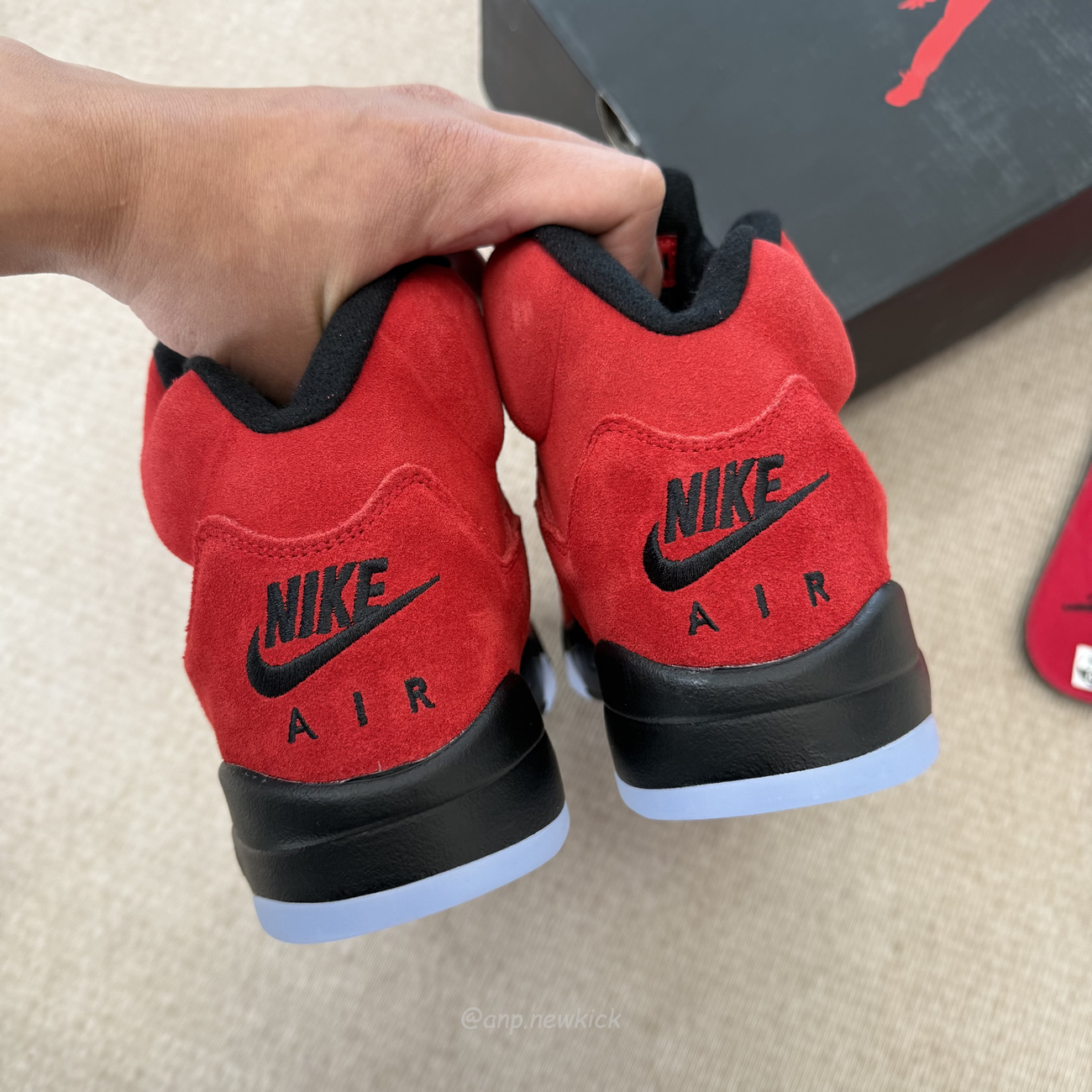 Air Jordan 5 Retro Raging Bull Red Dv4982 600 (3) - www.newkick.vip