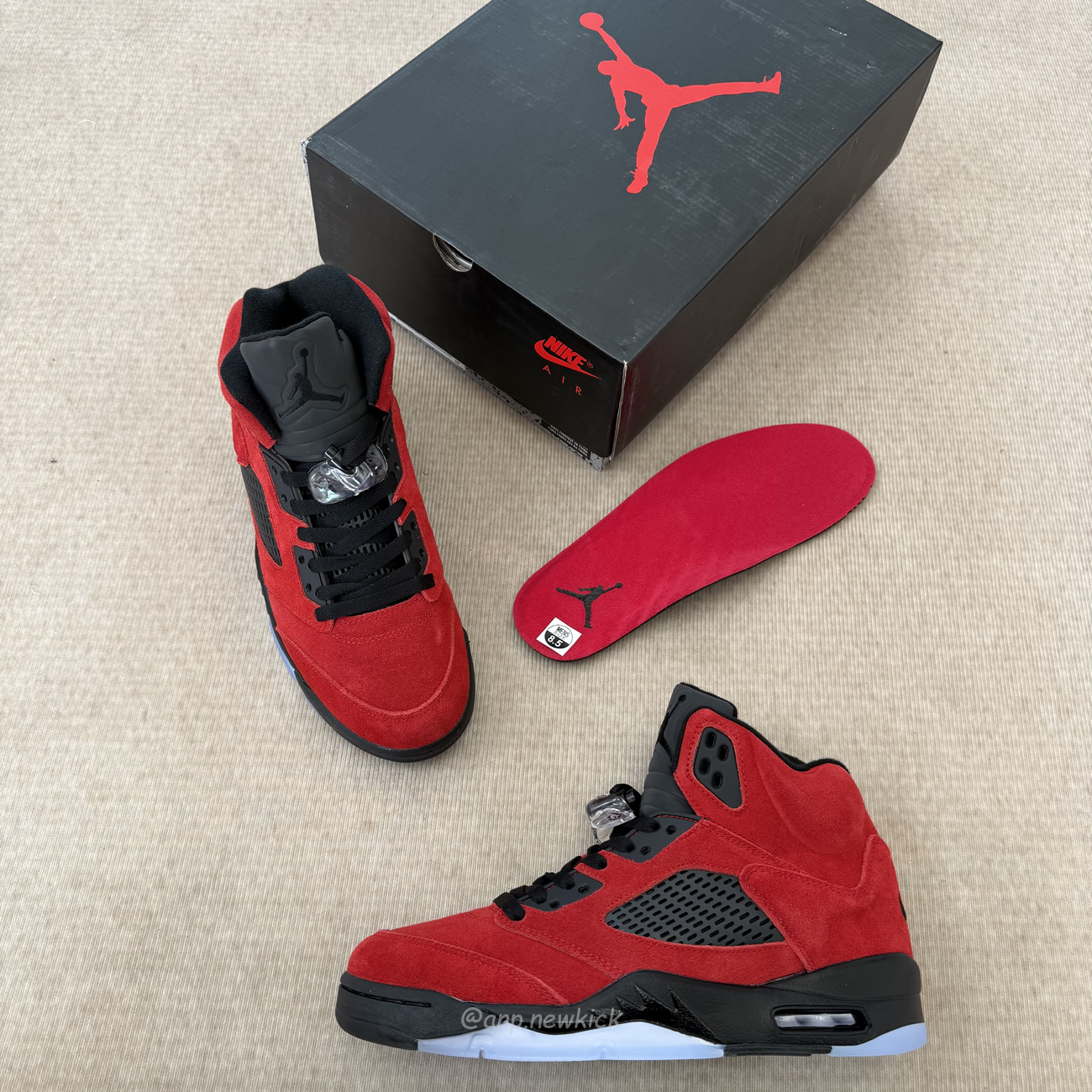 Air Jordan 5 Retro Raging Bull Red Dv4982 600 (9) - www.newkick.vip