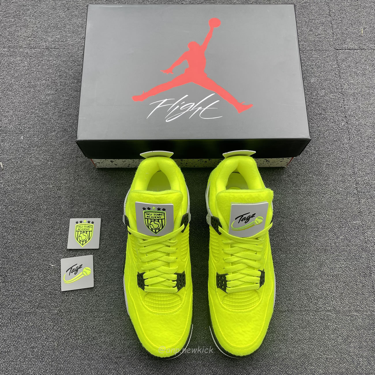 Air Jordan 4 Retro Tennis Ball Dv6773 700 (10) - www.newkick.vip
