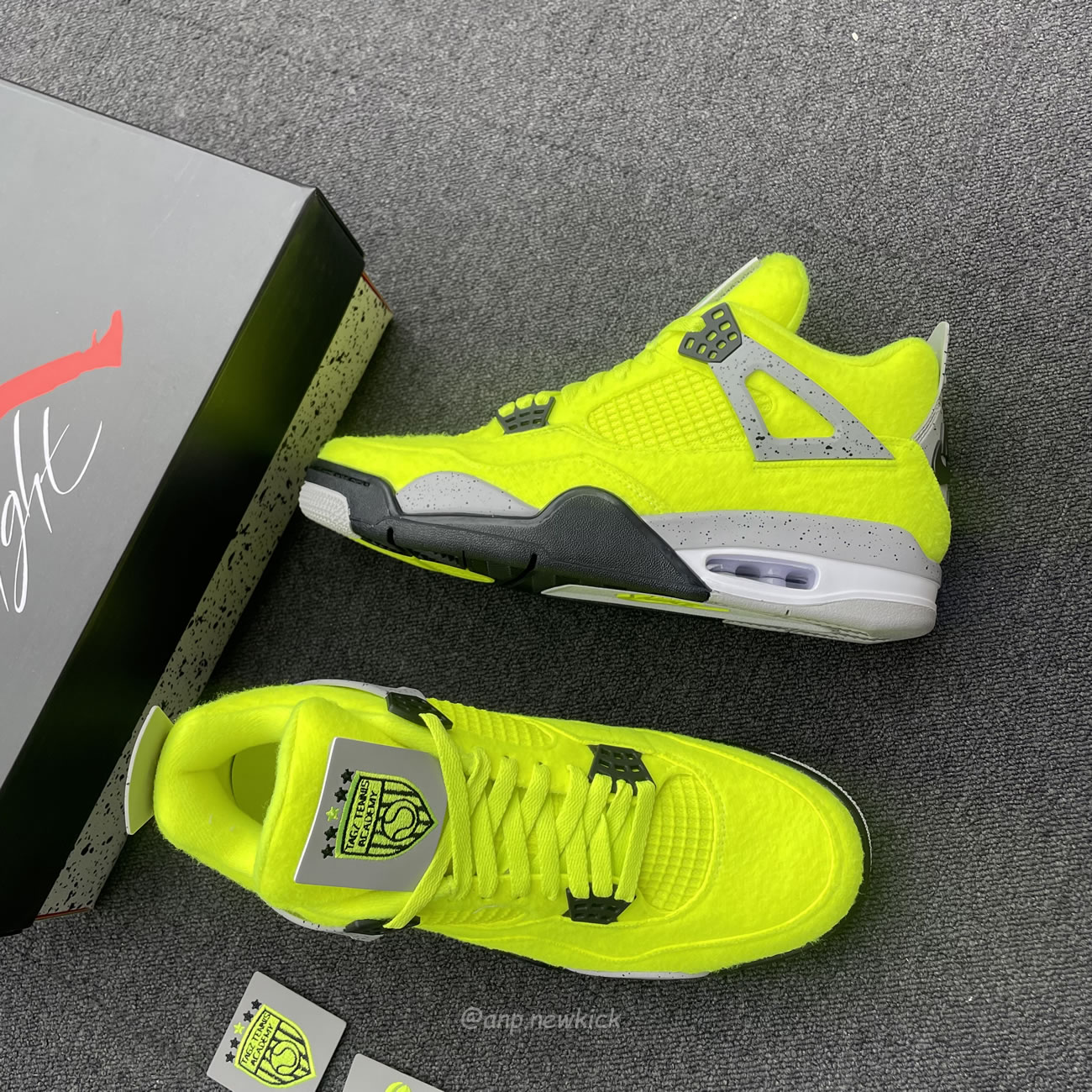 Air Jordan 4 Retro Tennis Ball Dv6773 700 (9) - www.newkick.vip