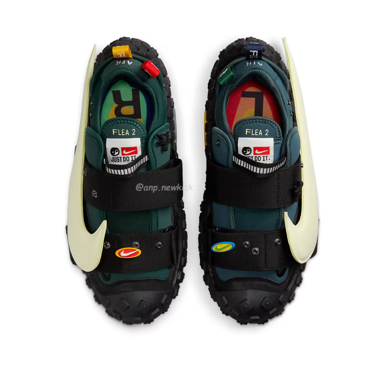 Nike Cpfm Air Flea 2 Cactus Plant Flea Market Black Alabaster Faded Spruce Dv7164 001 Dv7164 300 (31) - www.newkick.vip