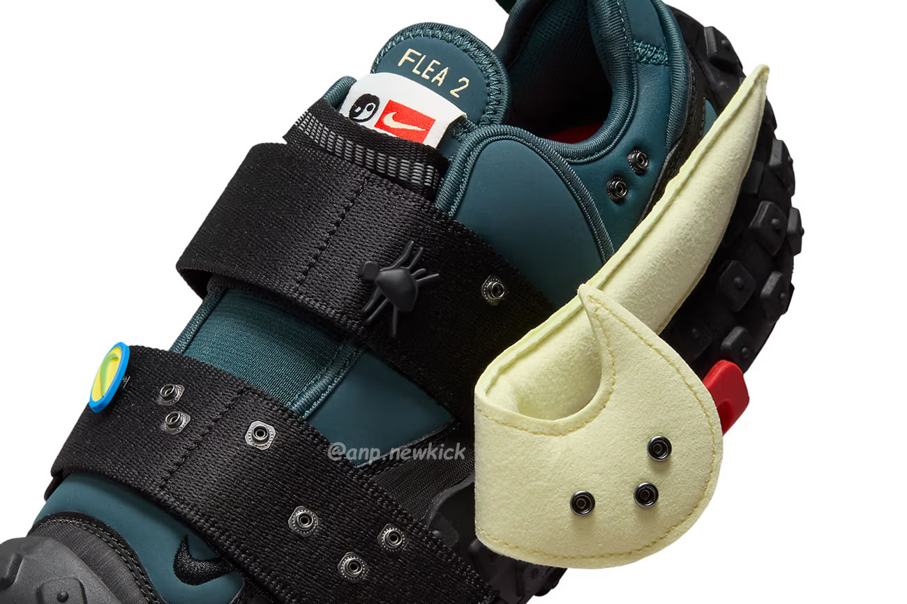 Nike Cpfm Air Flea 2 Cactus Plant Flea Market Black Alabaster Faded Spruce Dv7164 001 Dv7164 300 (4) - www.newkick.vip