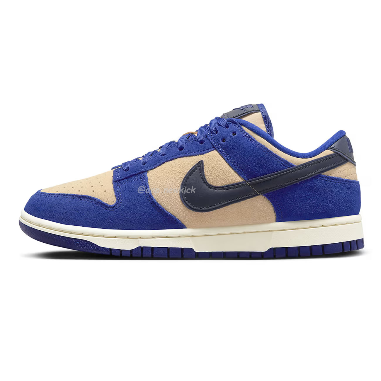 Nike Dunk Low Lx Blue Suede Womens Dv7411 400 (1) - www.newkick.vip