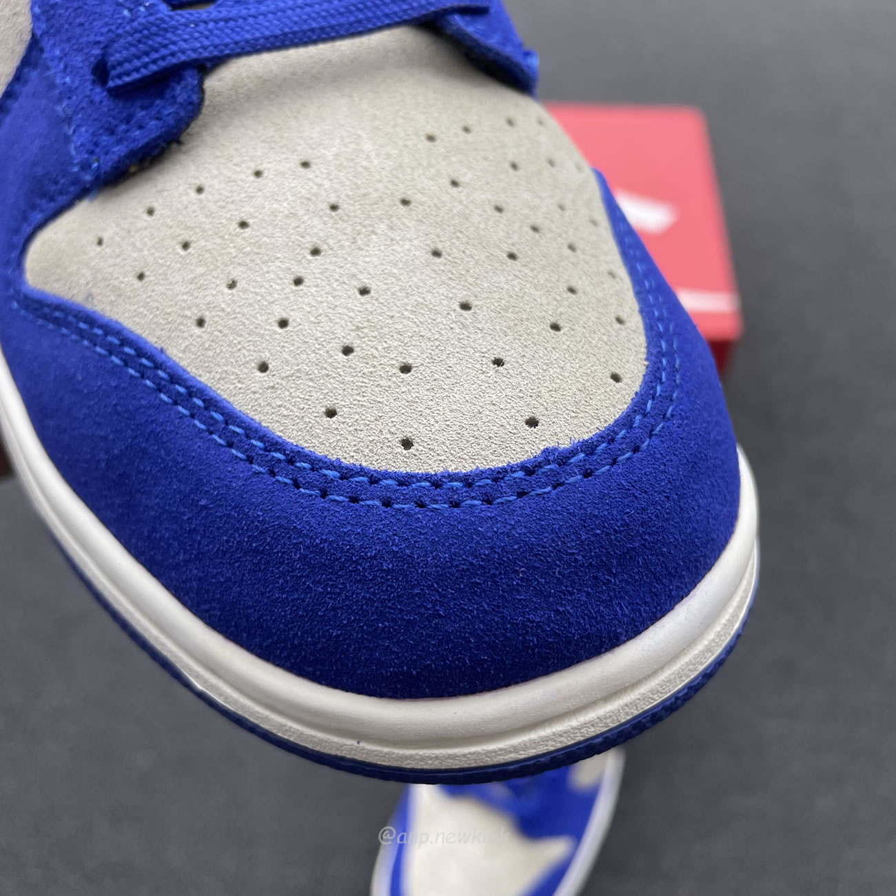 Nike Dunk Low Lx Blue Suede Womens Dv7411 400 (11) - www.newkick.vip