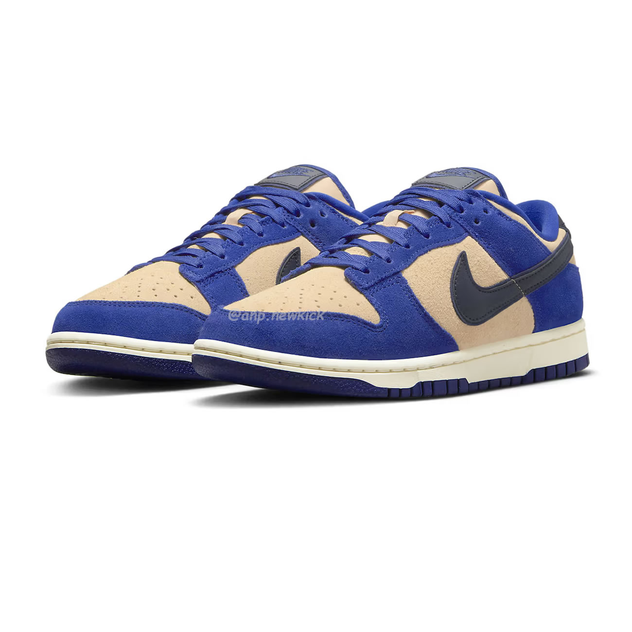 Nike Dunk Low Lx Blue Suede Womens Dv7411 400 (13) - www.newkick.vip