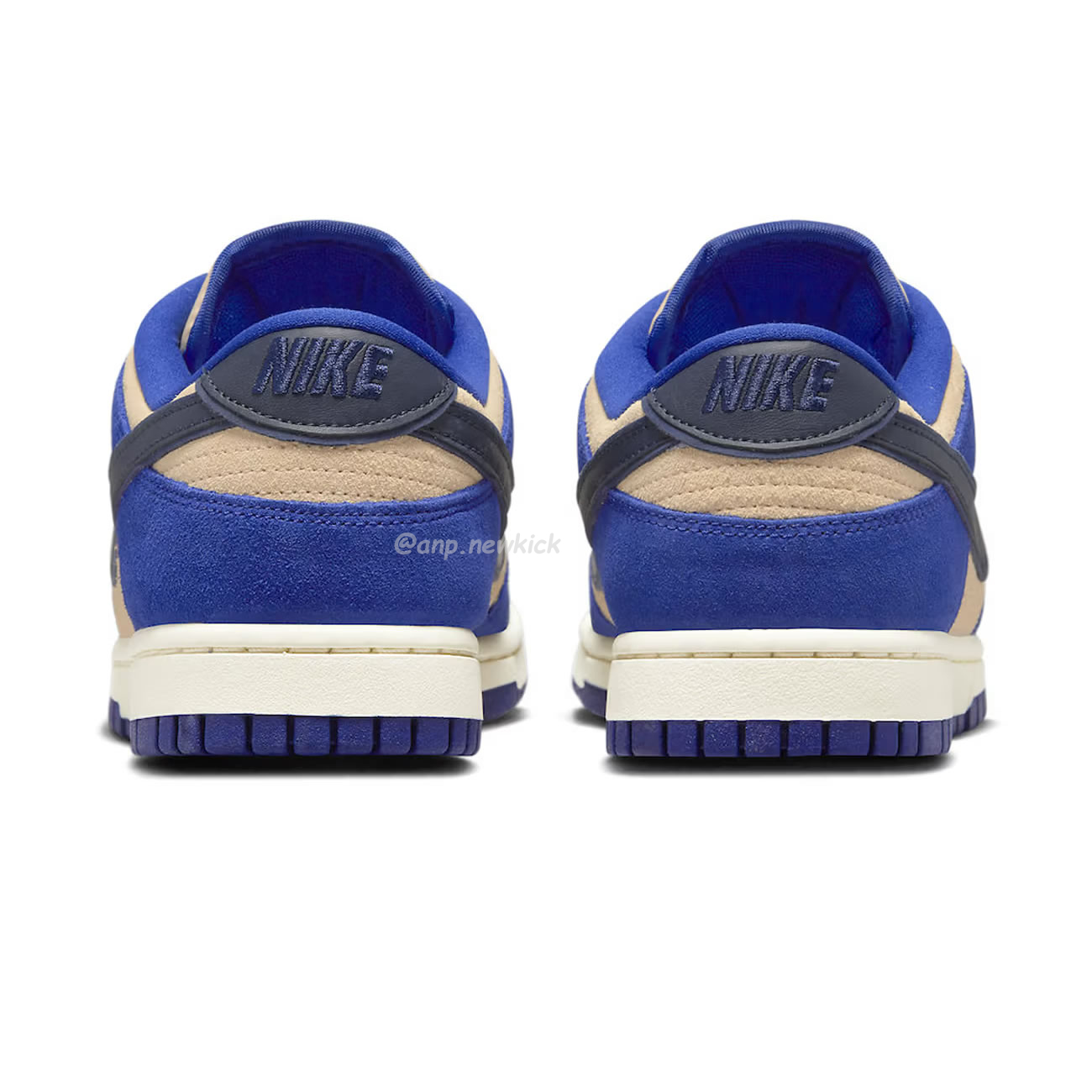Nike Dunk Low Lx Blue Suede Womens Dv7411 400 (2) - www.newkick.vip