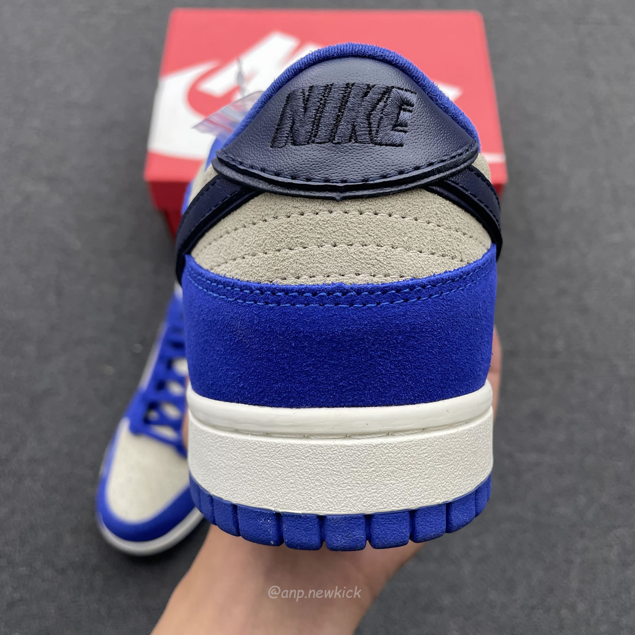 Nike Dunk Low Lx Blue Suede Womens Dv7411 400 (3) - www.newkick.vip