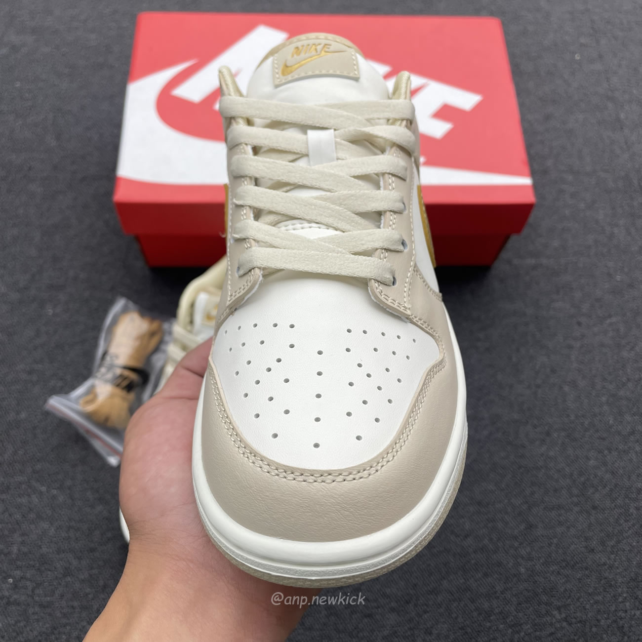 Nike Dunk Low Gold Swoosh Dx5930 001 (7) - www.newkick.vip