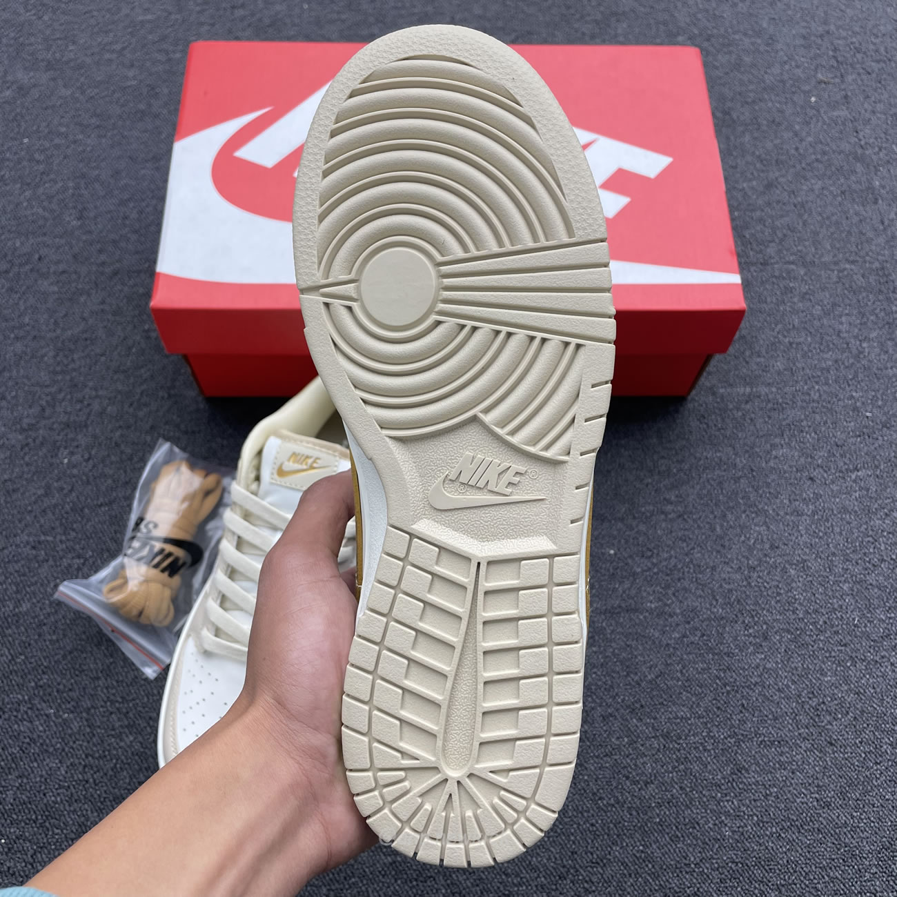 Nike Dunk Low Gold Swoosh Dx5930 001 (8) - www.newkick.vip